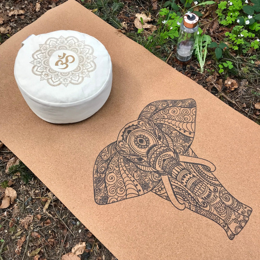 Tappetini da yoga in sughero