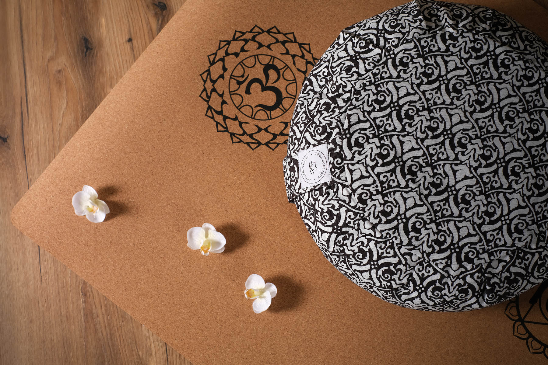 Cuscini da meditazione in diverse forme e colori