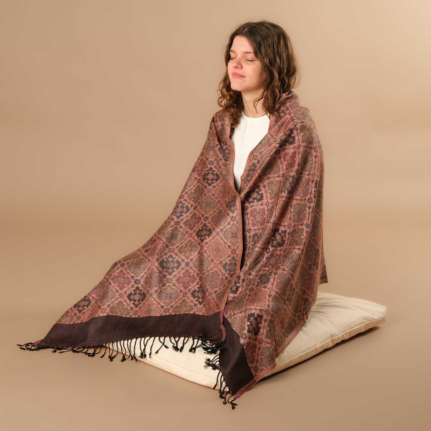 Scialle da meditazione in viscosa Amelie