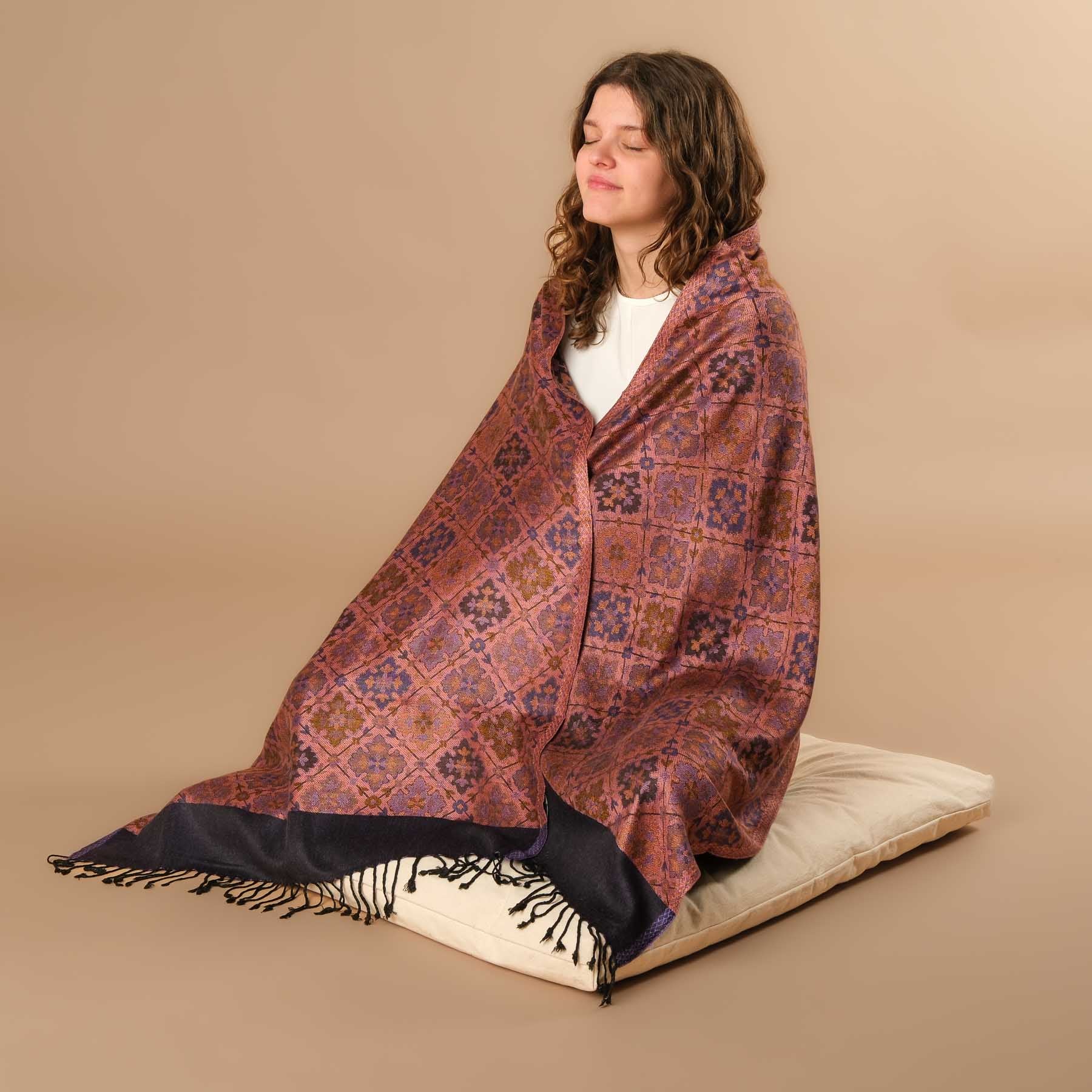 Sciarpa da meditazione in viscosa Linda