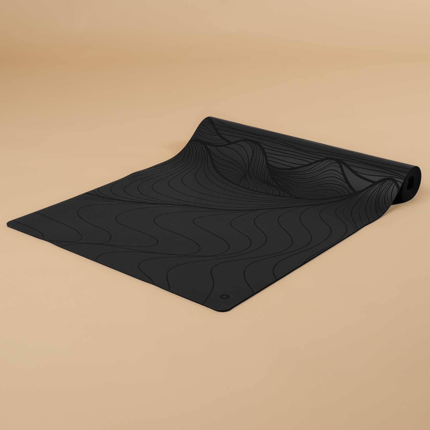 Tappetino yoga SuperGrip 2.0 Sahara nero