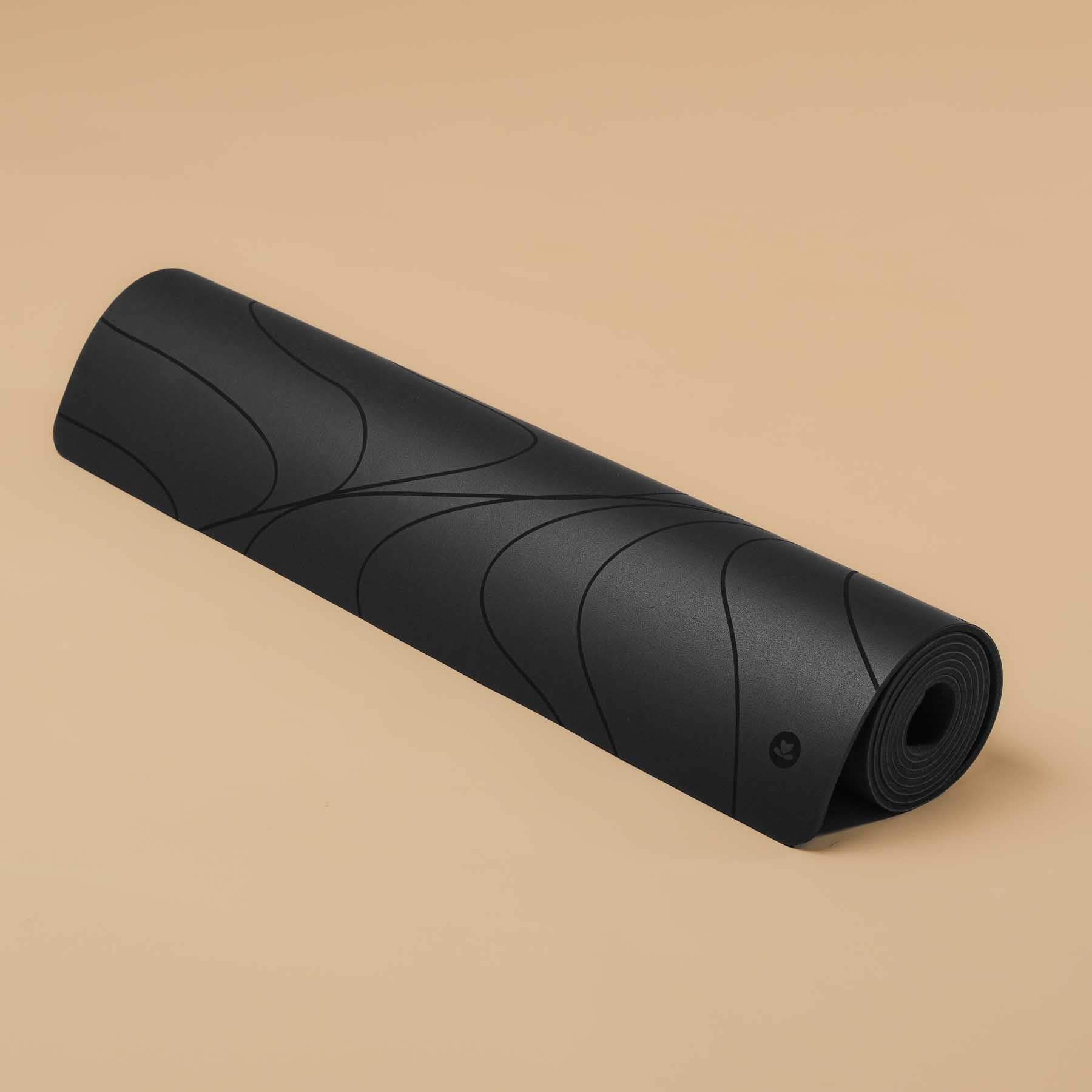 Tappetino yoga SuperGrip 2.0 Sahara nero