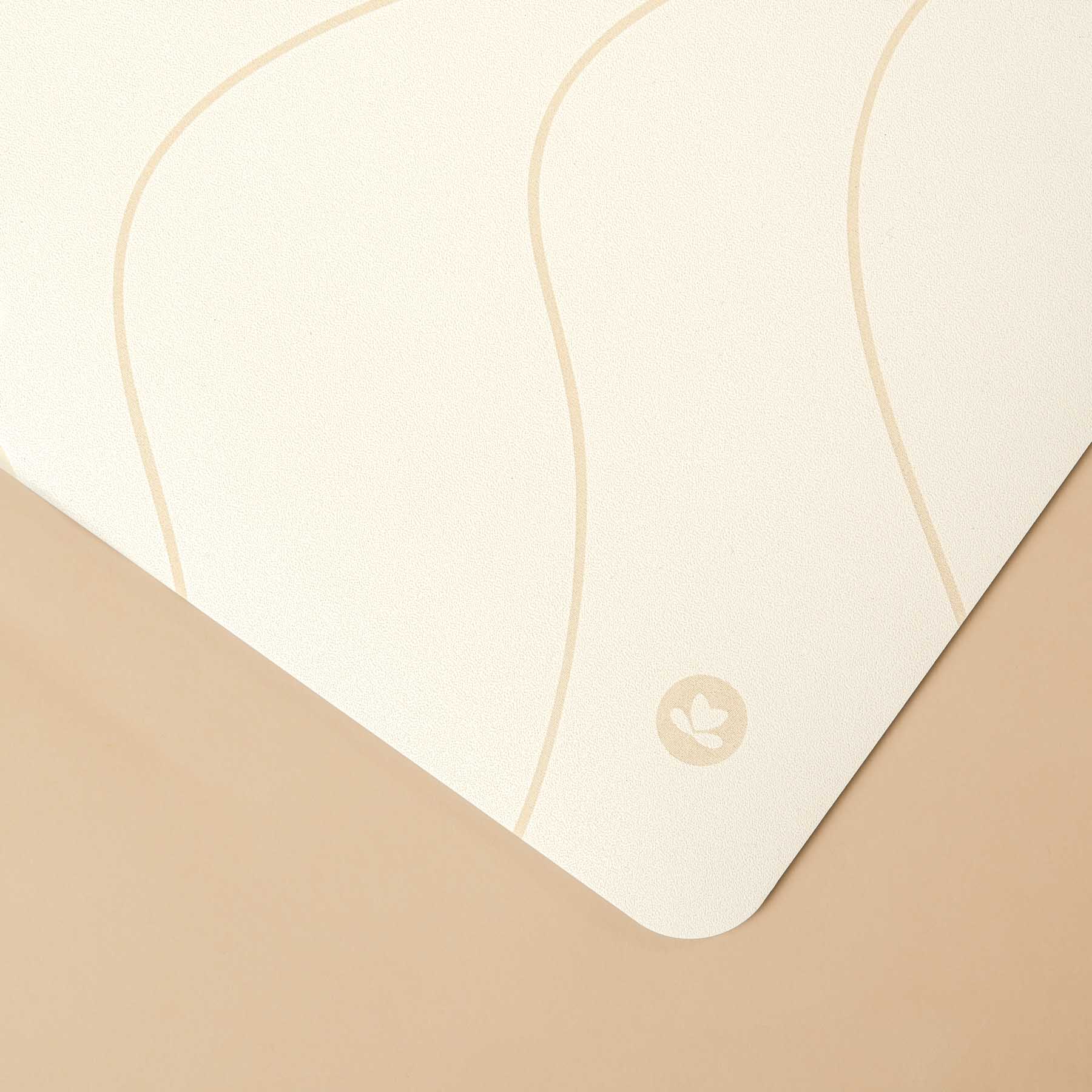 Tappetino yoga SuperGrip 2.0 bianco Sahara