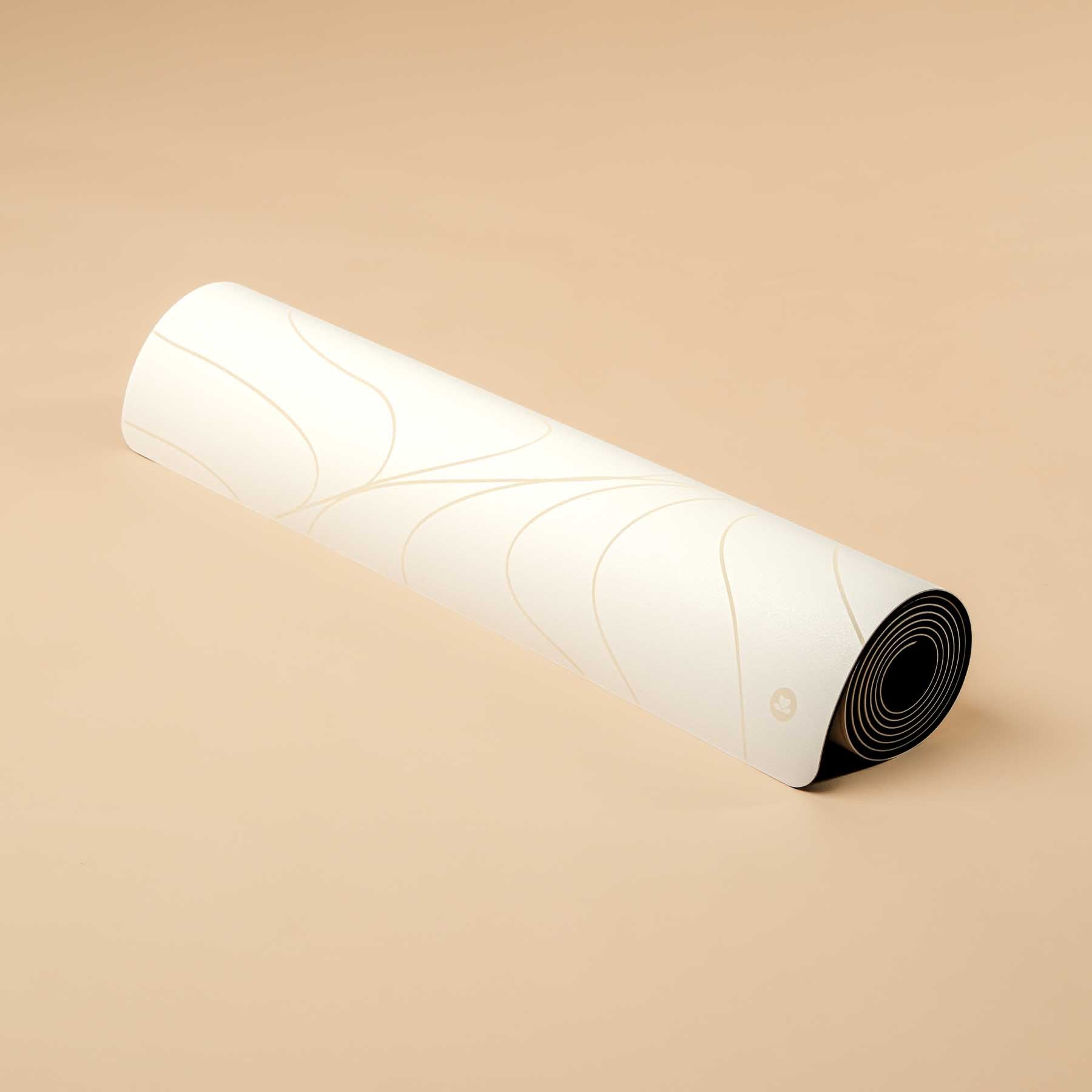 Tappetino yoga SuperGrip 2.0 bianco Sahara