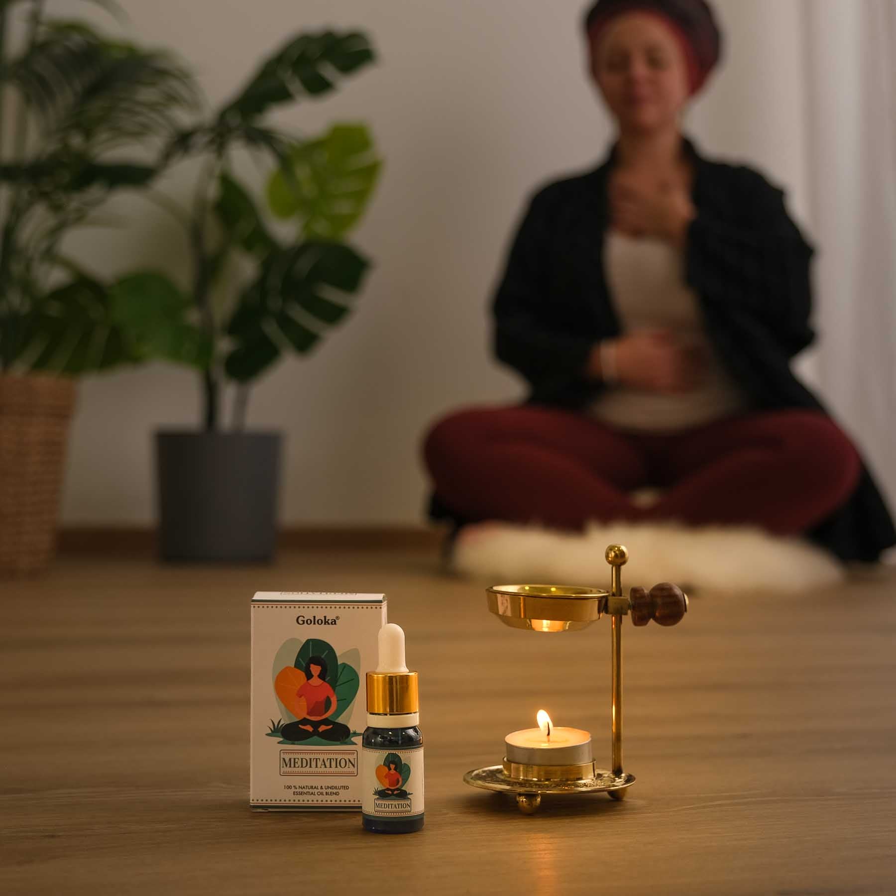 Miscela di oli essenziali Meditazione Goloka