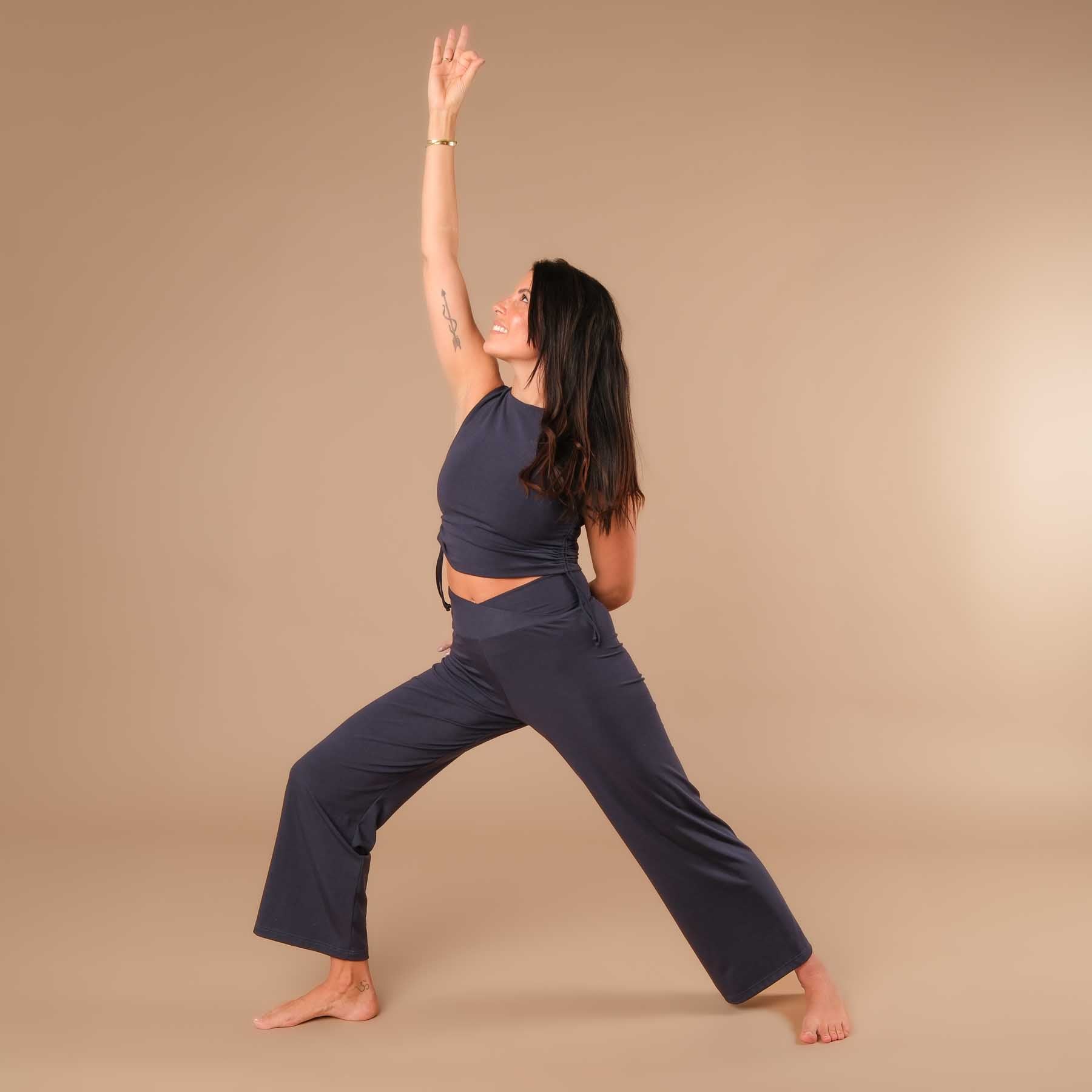 Culotte yoga Comfy lunga navy