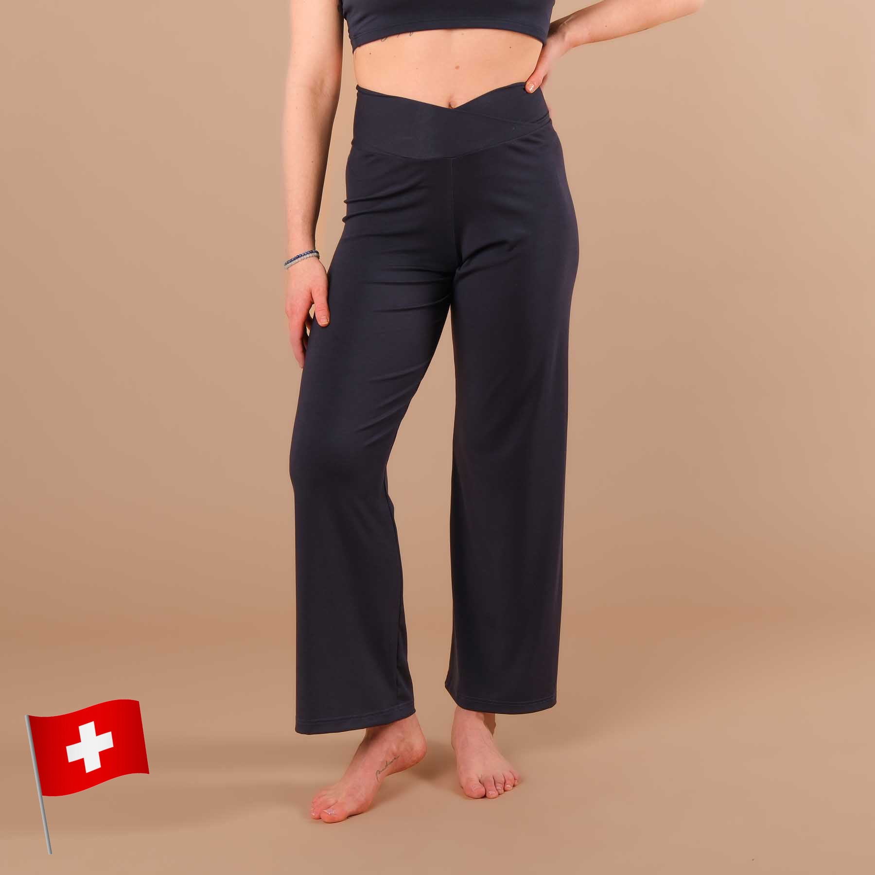 Culotte yoga Comfy lunga navy