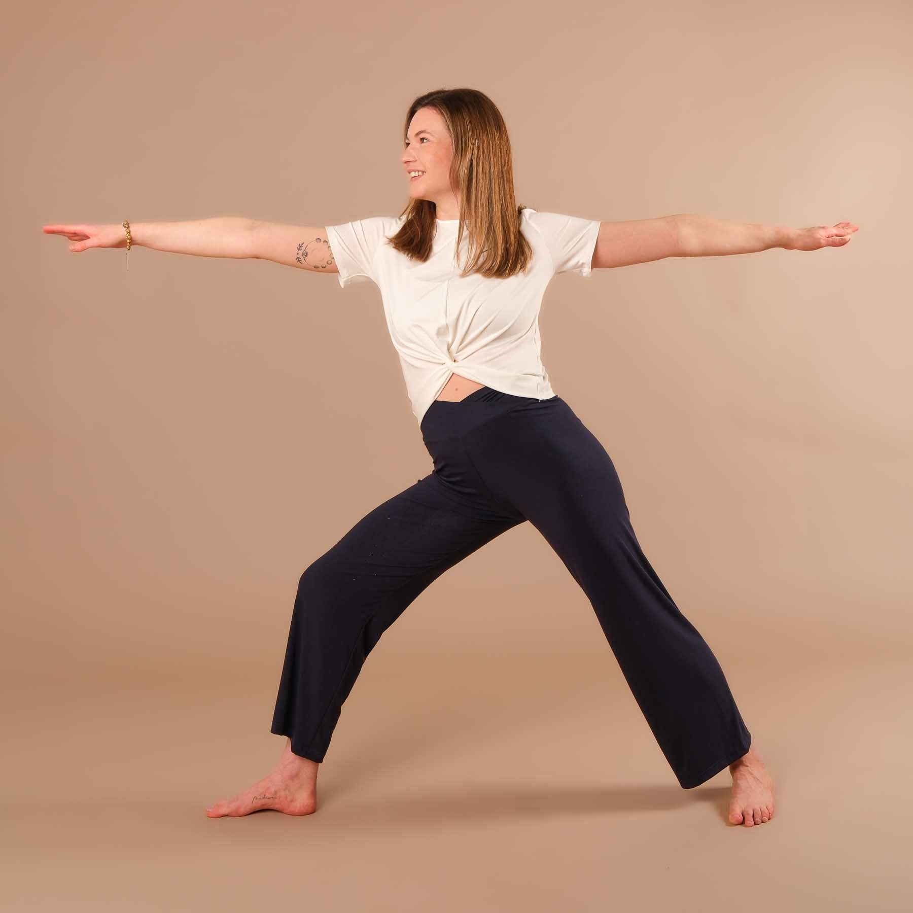 Culotte yoga Comfy lunga navy