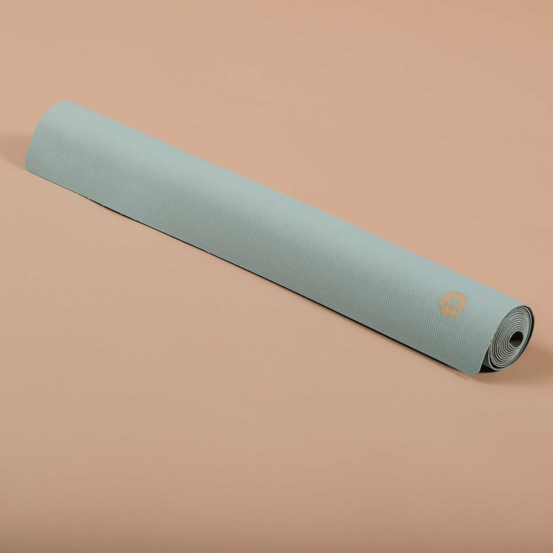 Tappetino da viaggio - Asciugamano da yoga EcoGrip in gomma naturale FSC menta