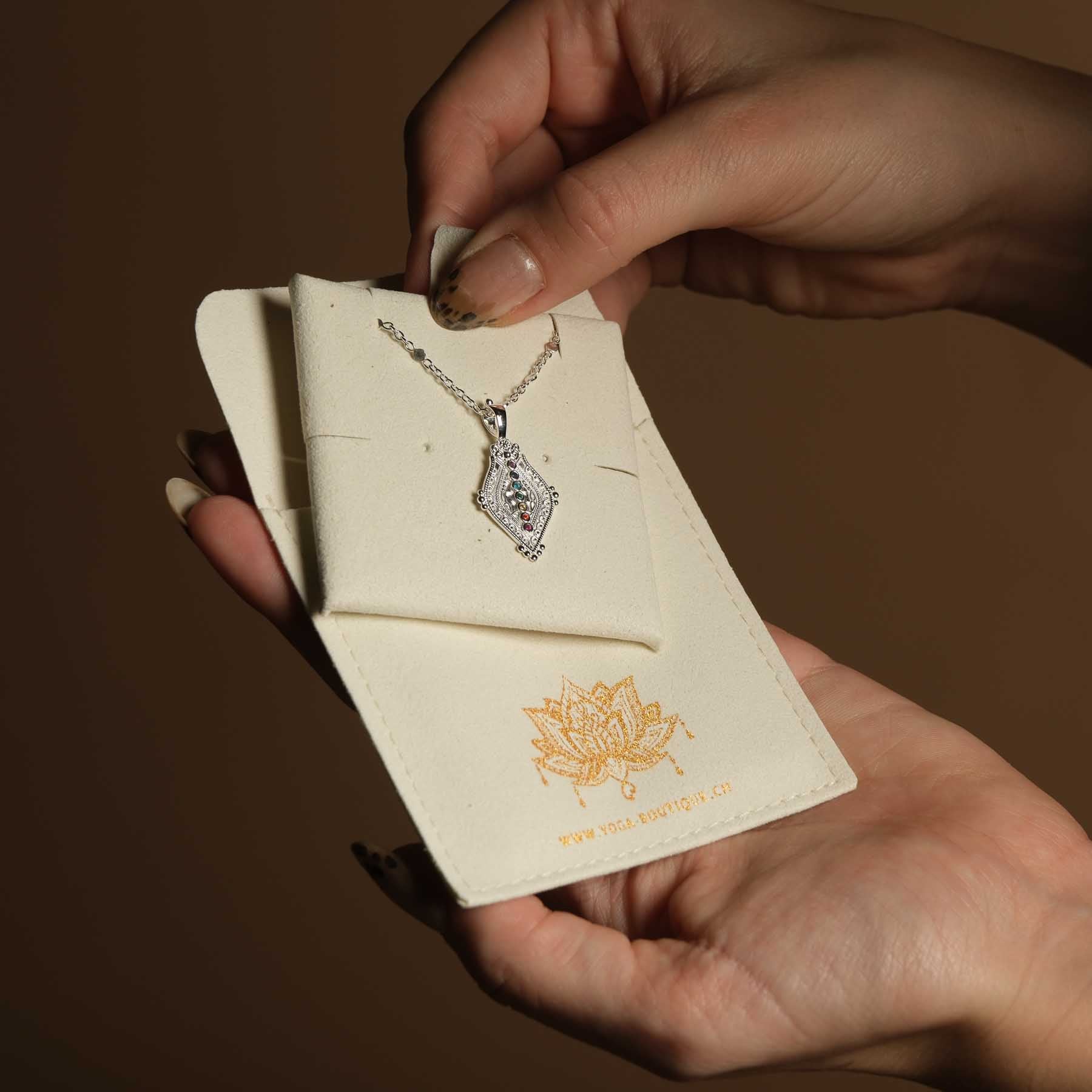 Collana Chakra in argento