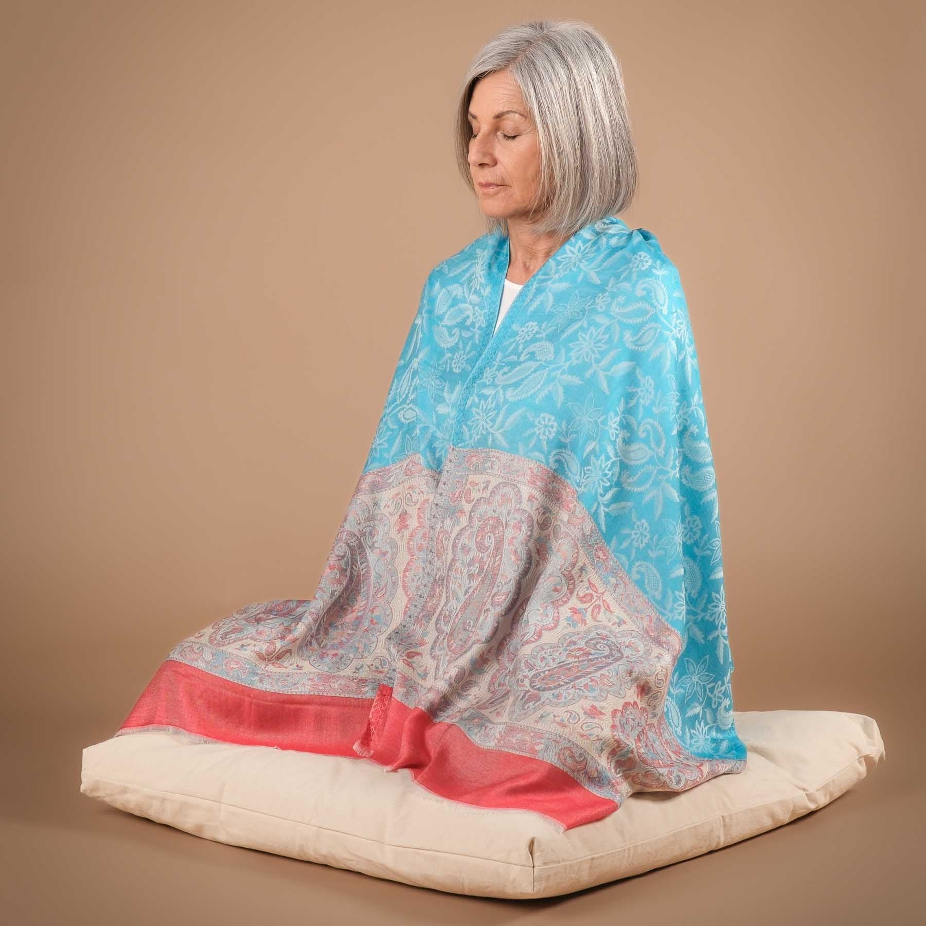Sciarpa scialle da meditazione Lisa