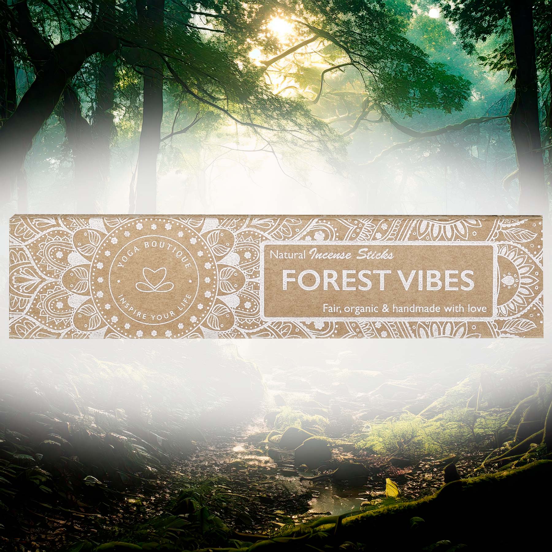 Bastoncini d'incenso Forest Vibes Yoga Boutique