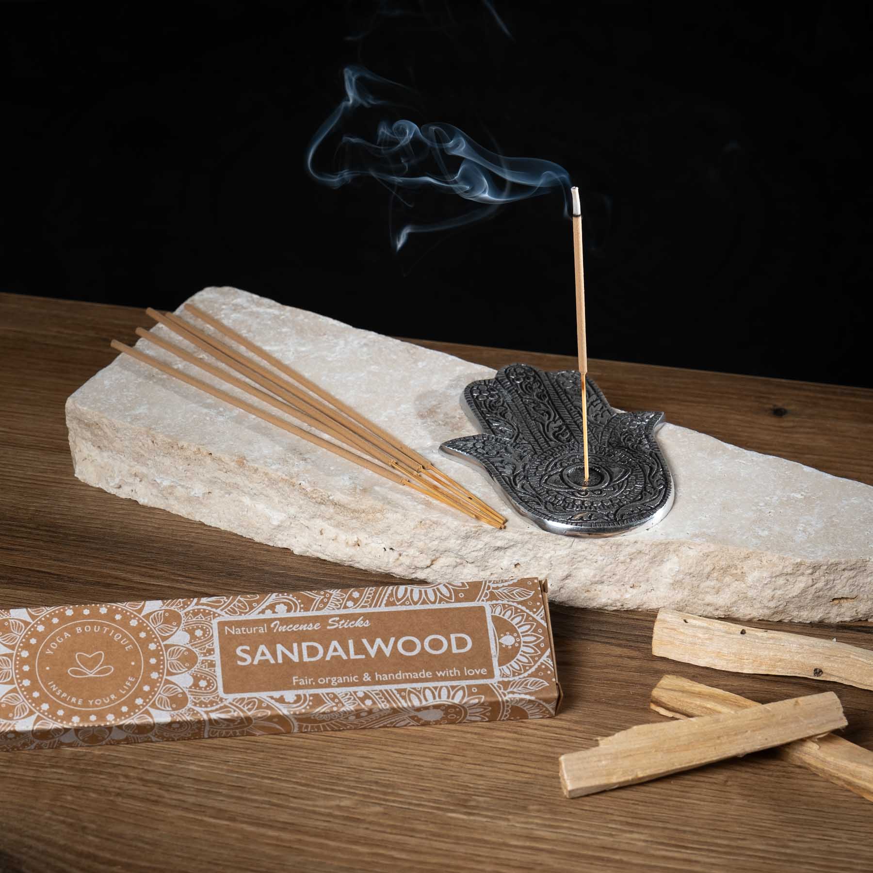 Bastoncini d'incenso Sandalwood Yoga Boutique