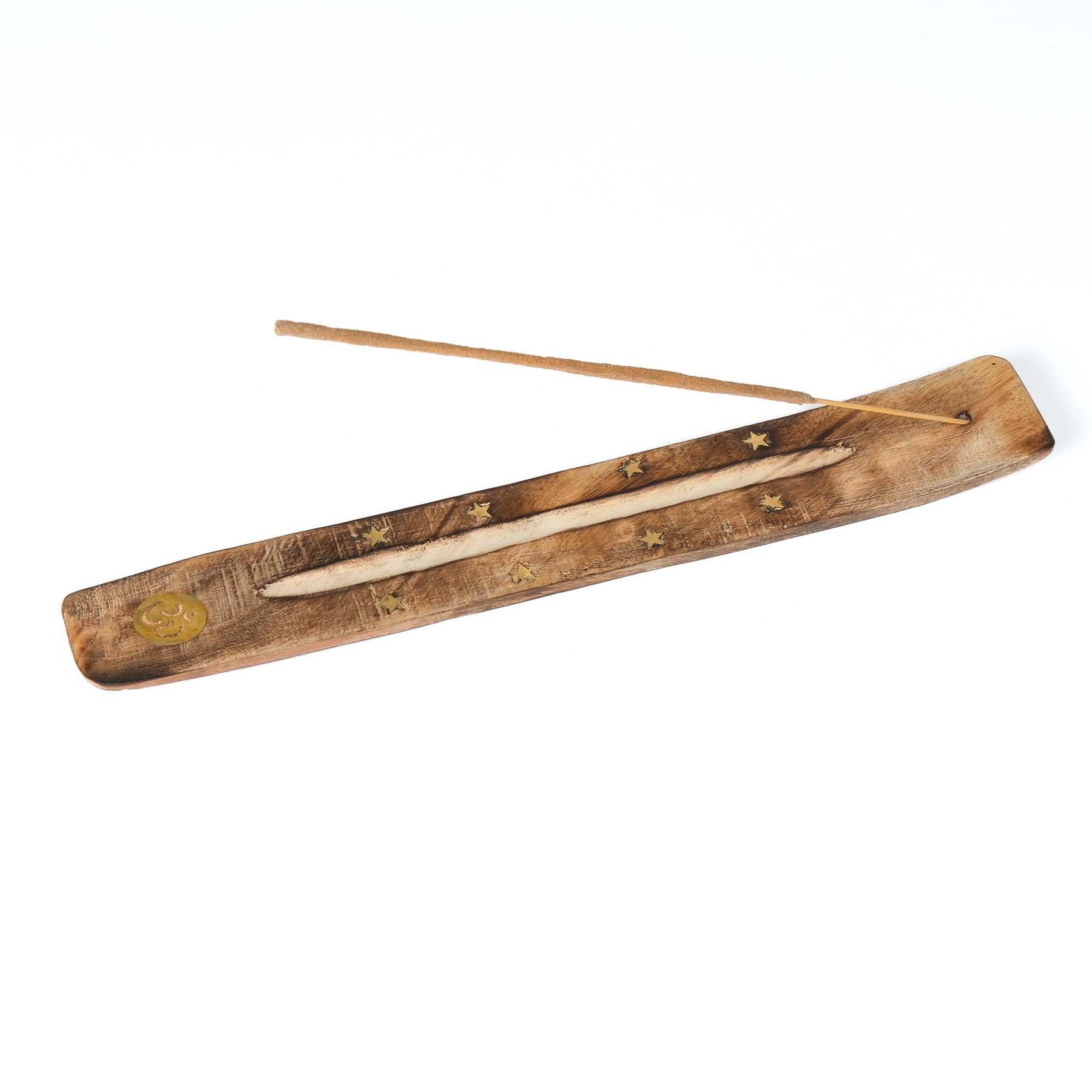 Portaincenso in legno OM