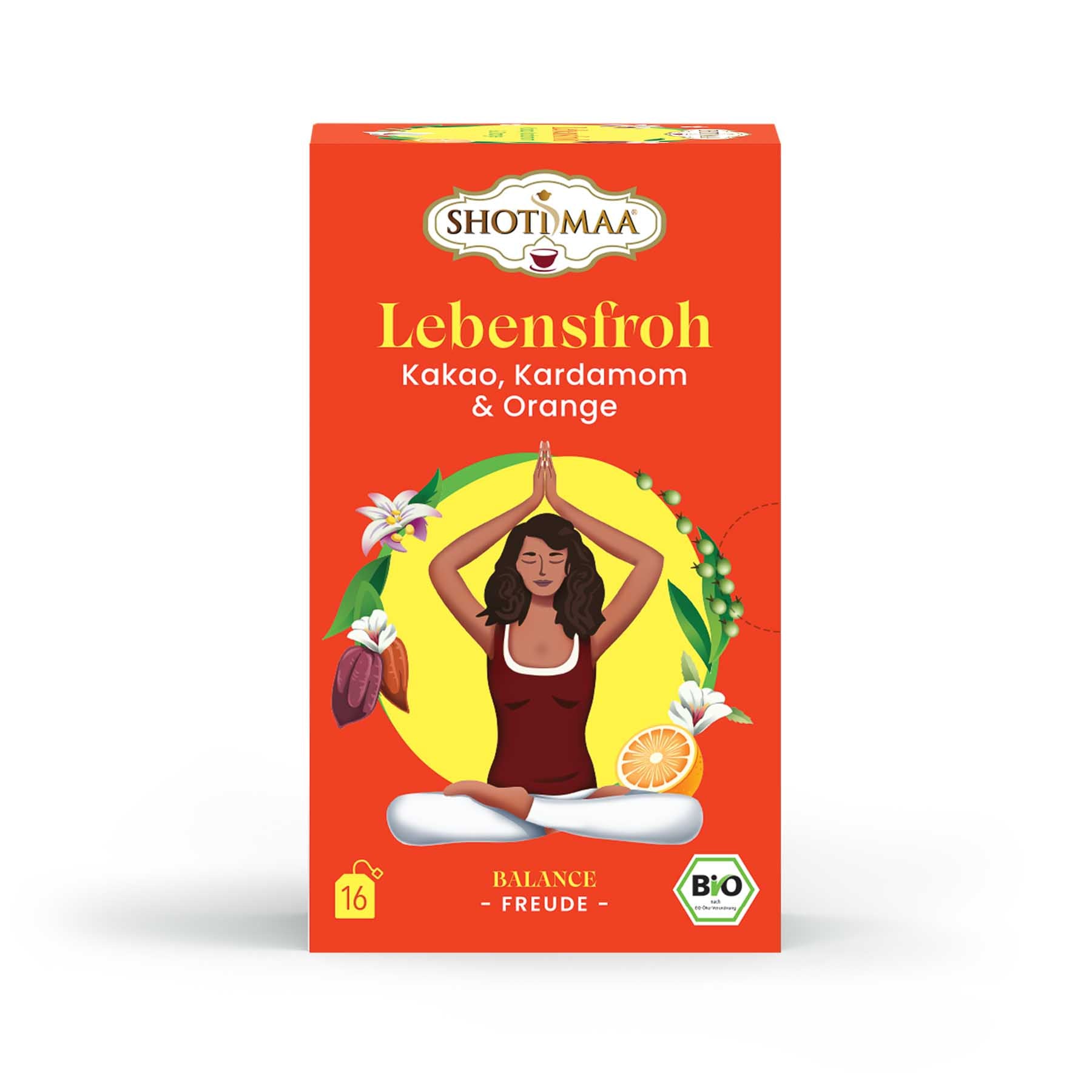 Shoti Maa Tea Life Joy - Cacao, cardamomo e arancia