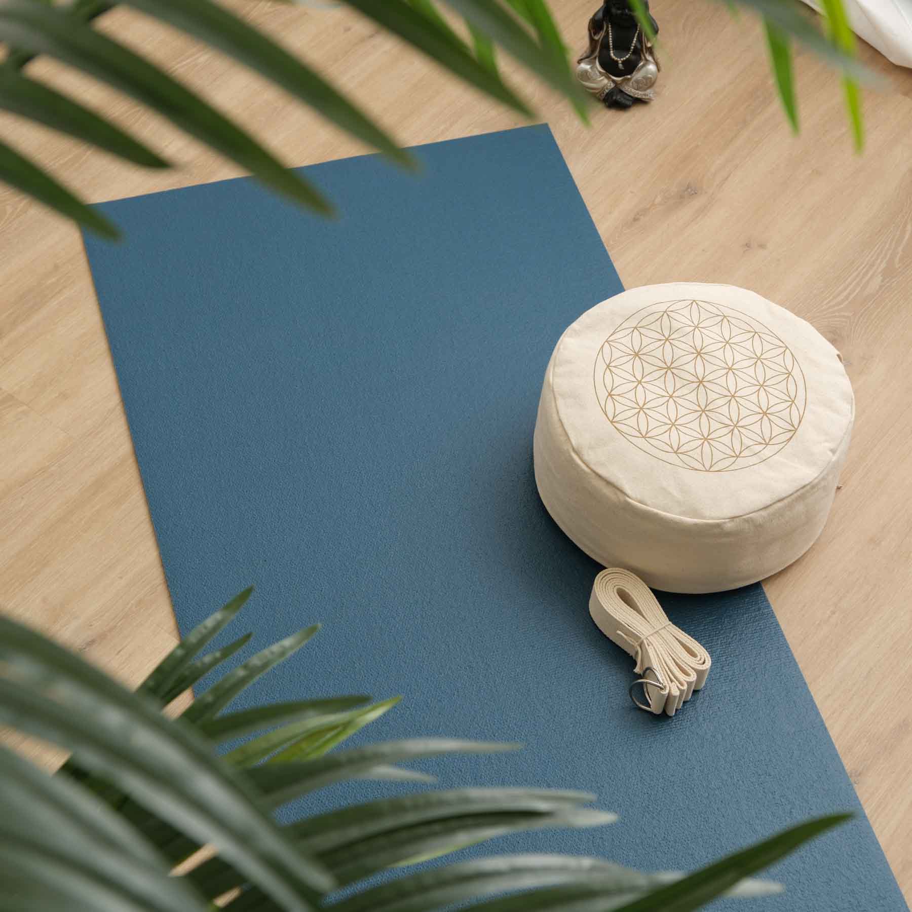 Tappetino da studio per yoga PVC navy