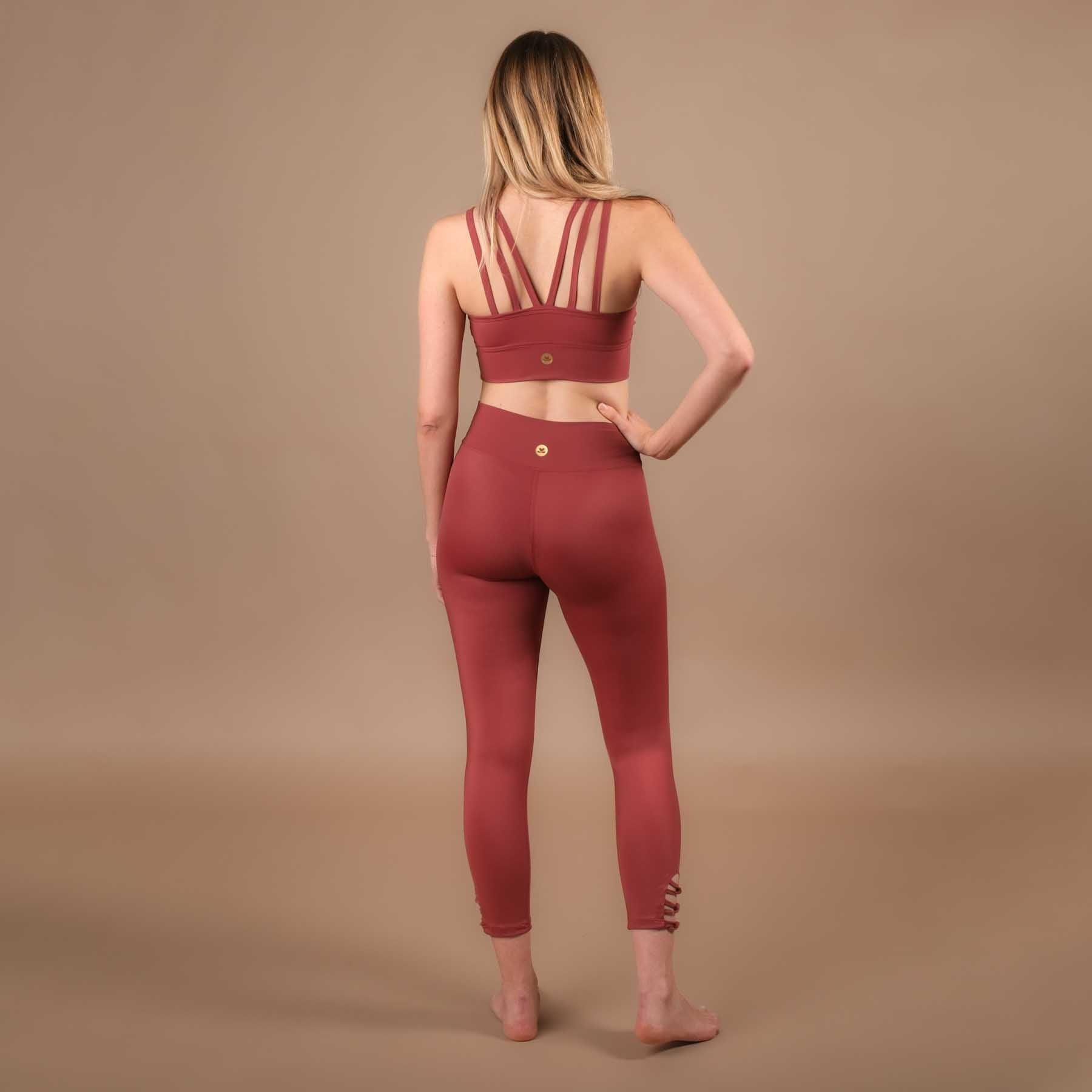 Top sportivo Eco Mare Yoga Top terracotta