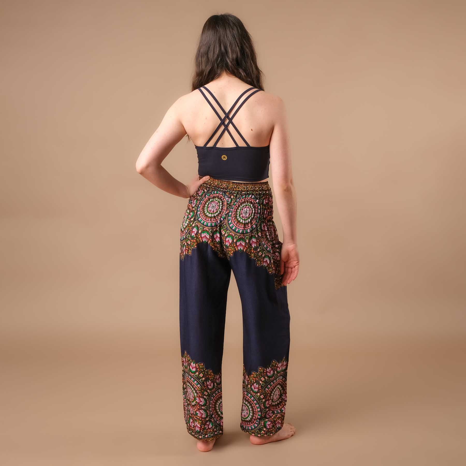 Pantaloni harem da yoga Jaipur Boho Pants navy