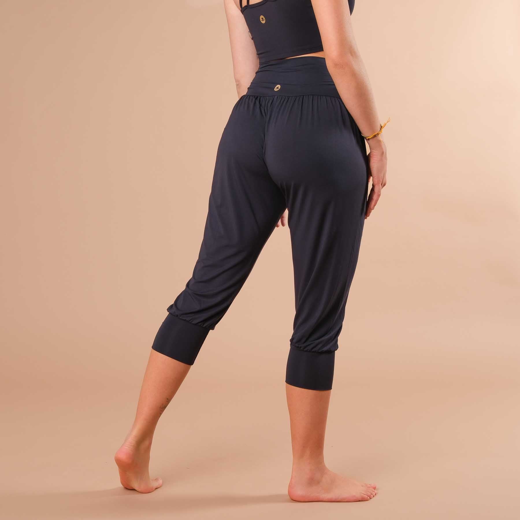 Pantaloni da yoga Goa 3/4 (Capri) navy