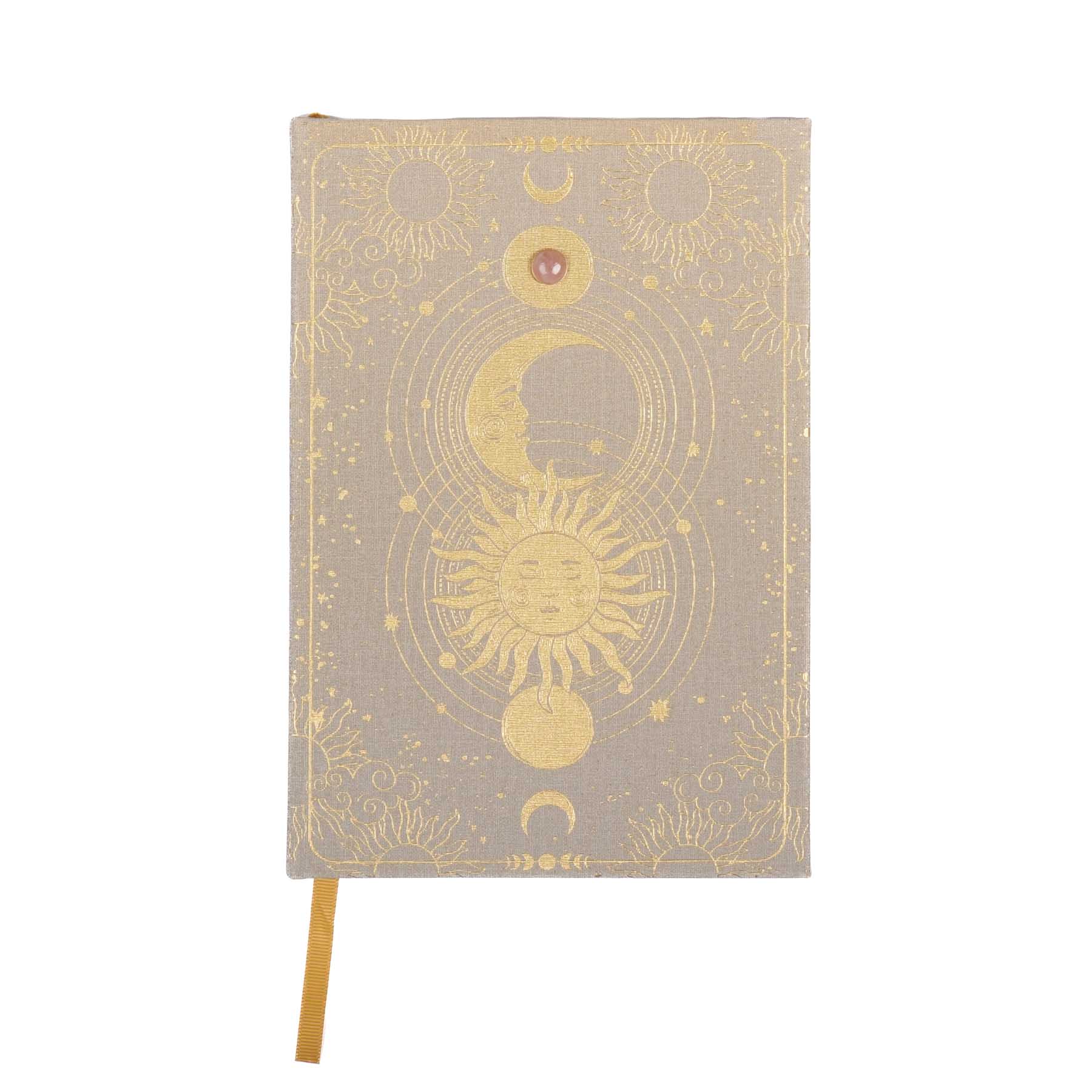 Taccuino Yoga Journal con sabbia di gemme
