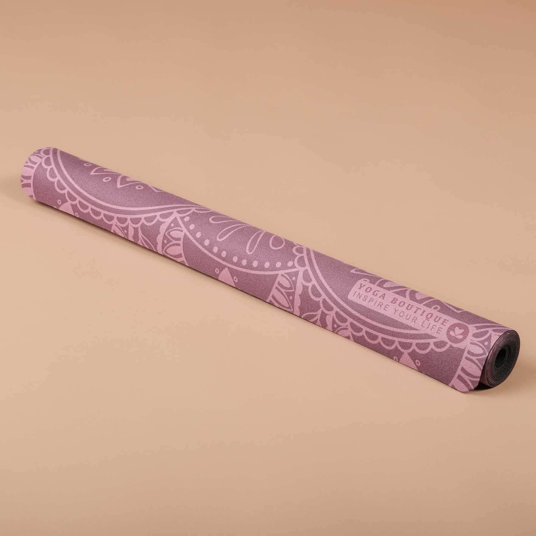 Tappetino da viaggio - Asciugamano yoga Mandala lavanda