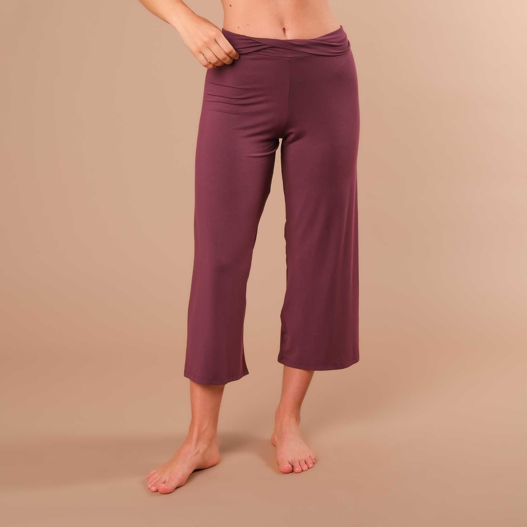 Culotte estiva Yoga Comfy berry