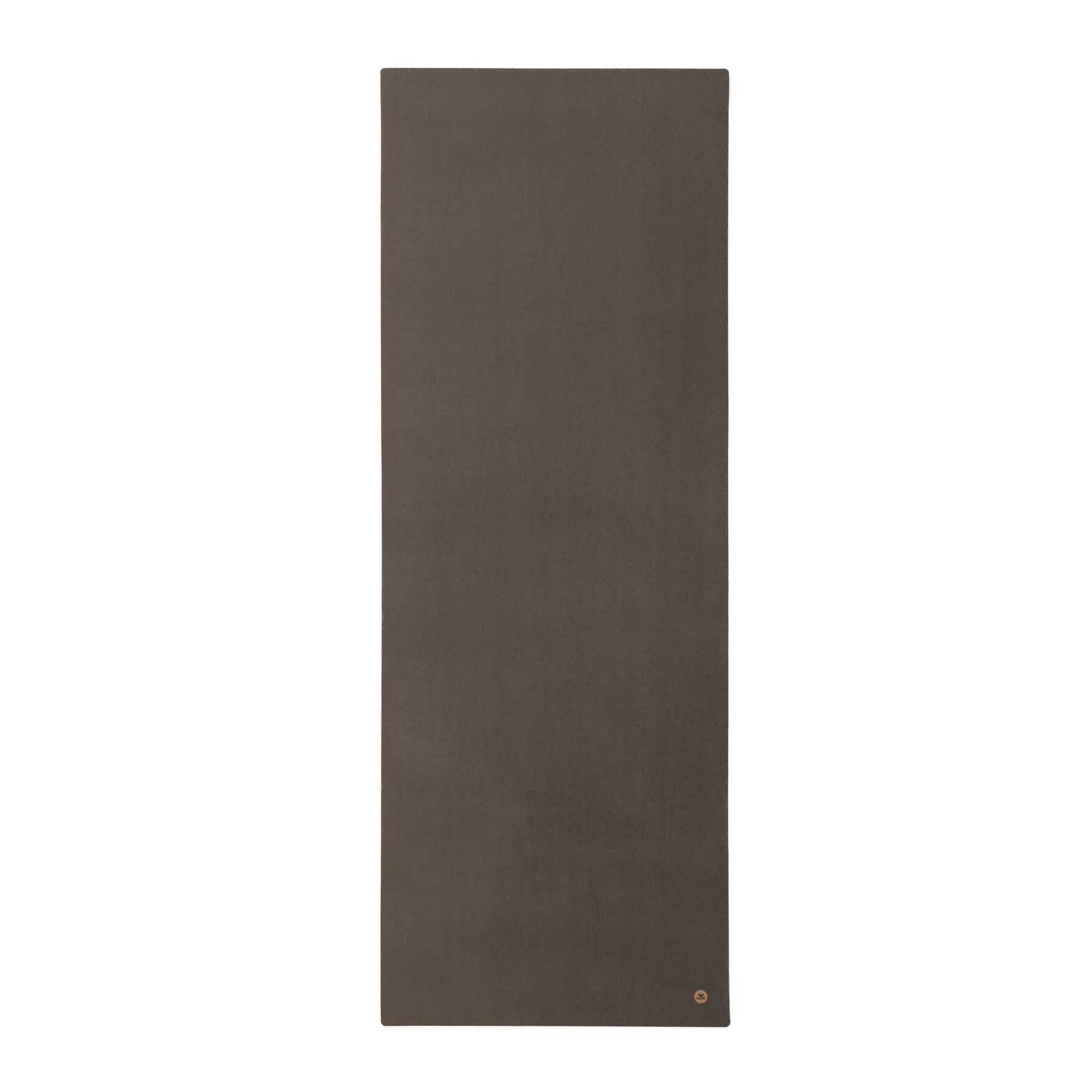 Tappetino da yoga EcoGrip in gomma naturale FSC antracite
