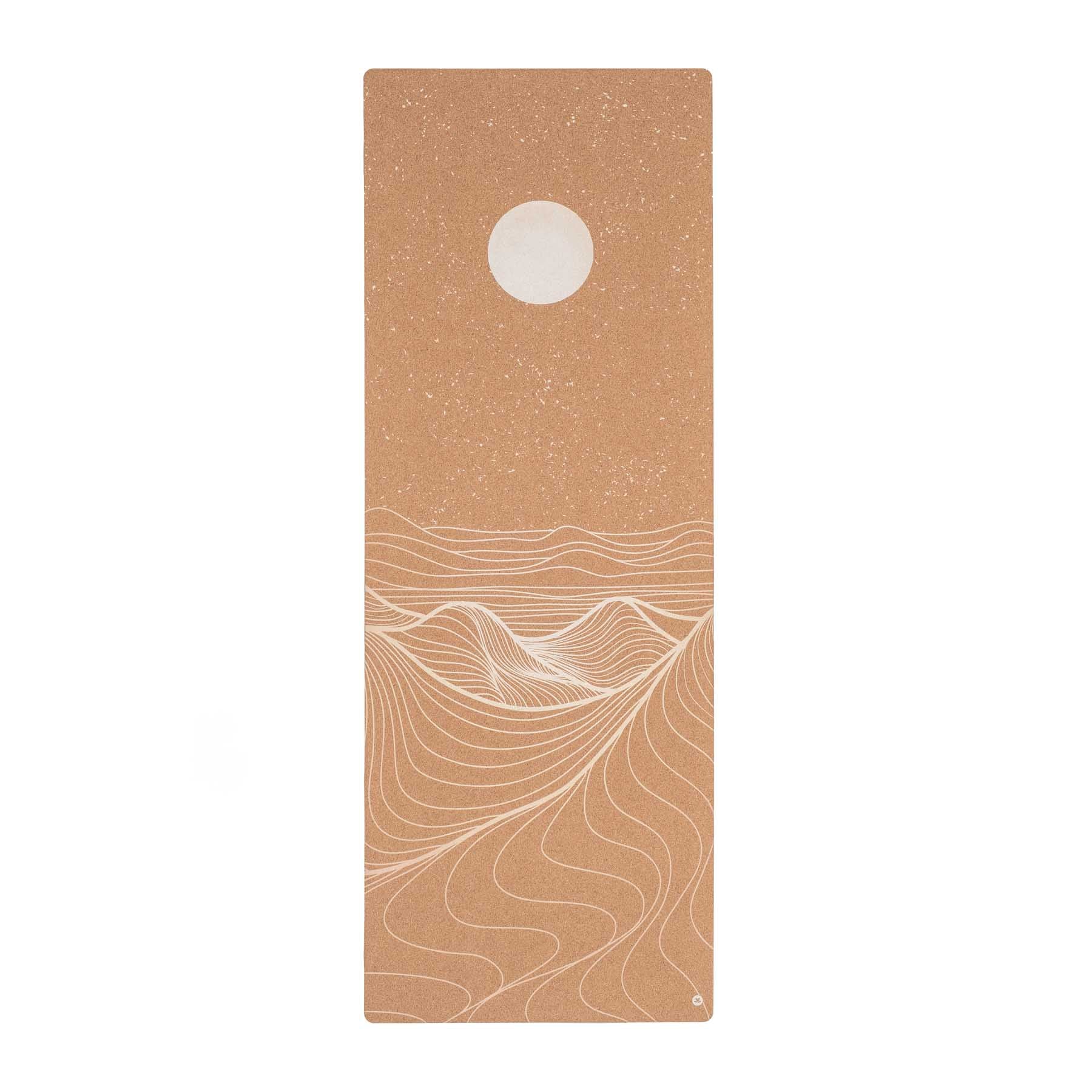 Tappetino eco yoga in sughero Sahara