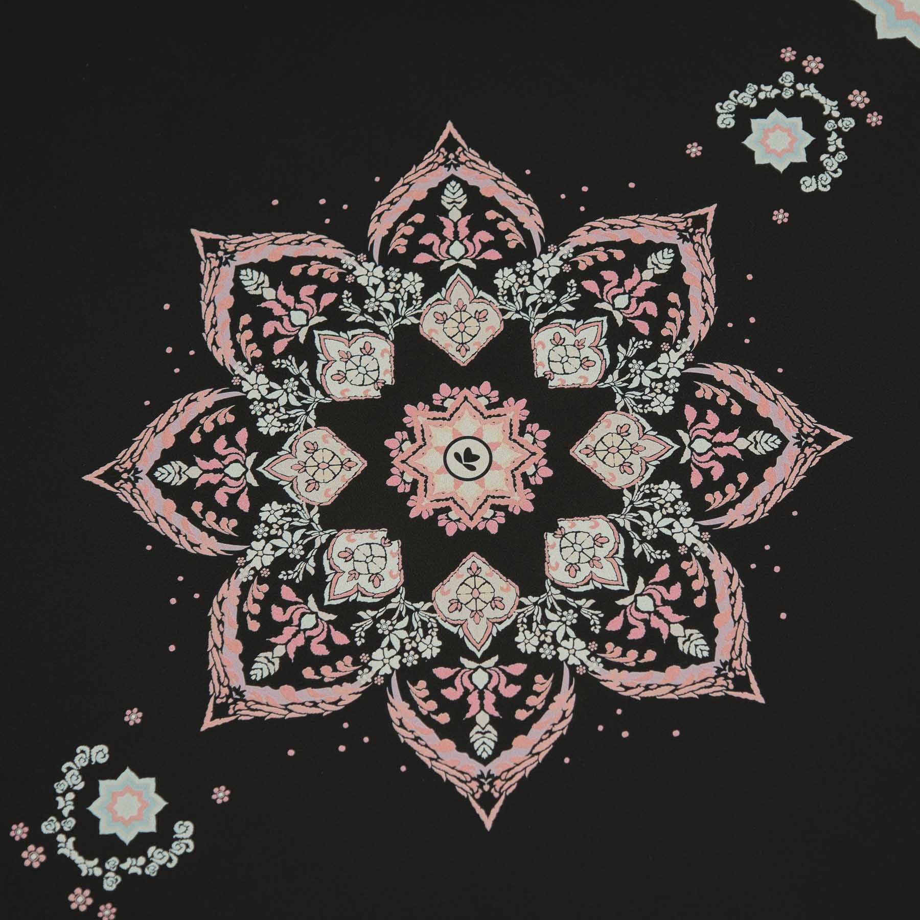 Tappetino yoga SuperGrip 2.0 Marrakesh nero