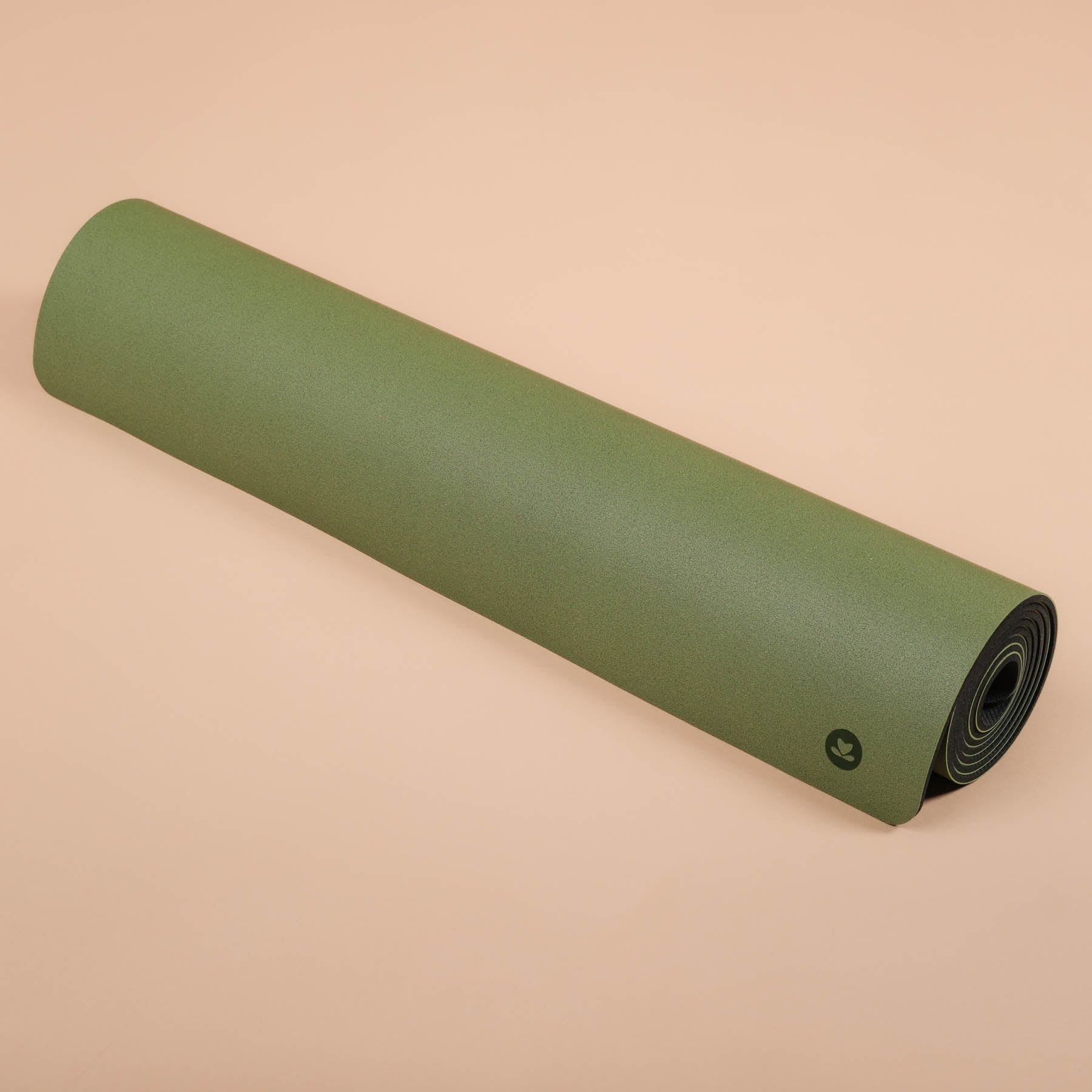 Tappetino da yoga SuperGrip molto antiscivolo in gomma naturale sostenibile nel colore mela