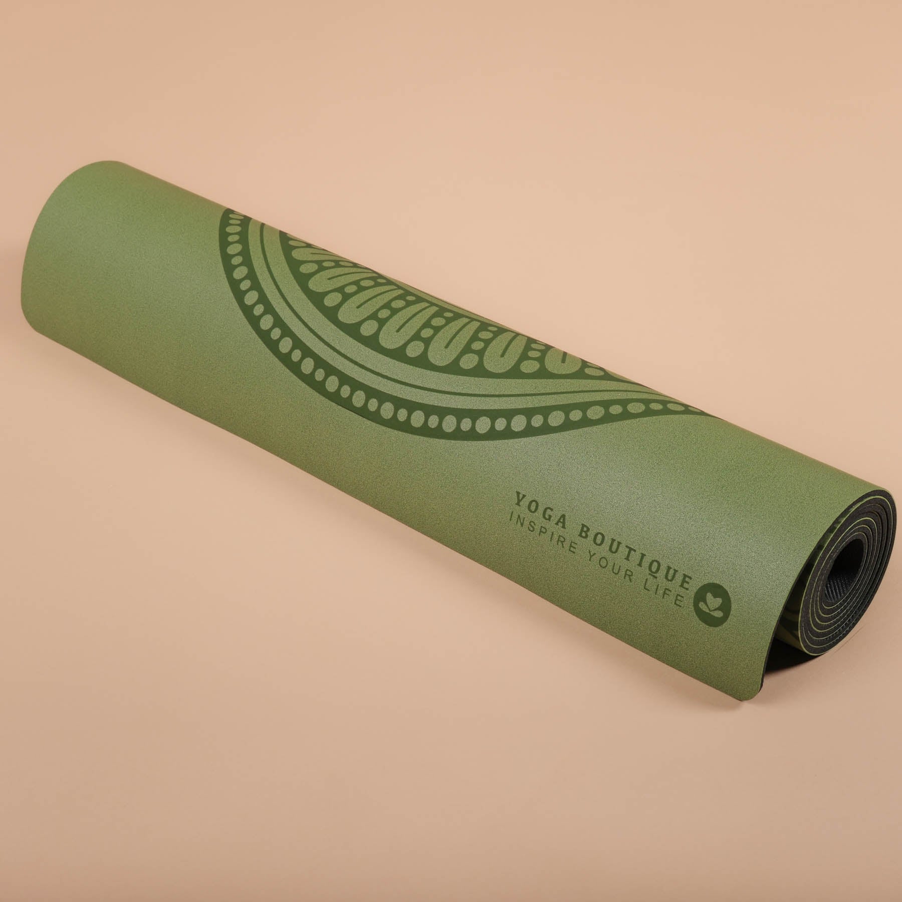 Tappetino yoga SuperGrip 2.0 Mandala molto antiscivolo mela tappetino yoga in gomma naturale con buona presa