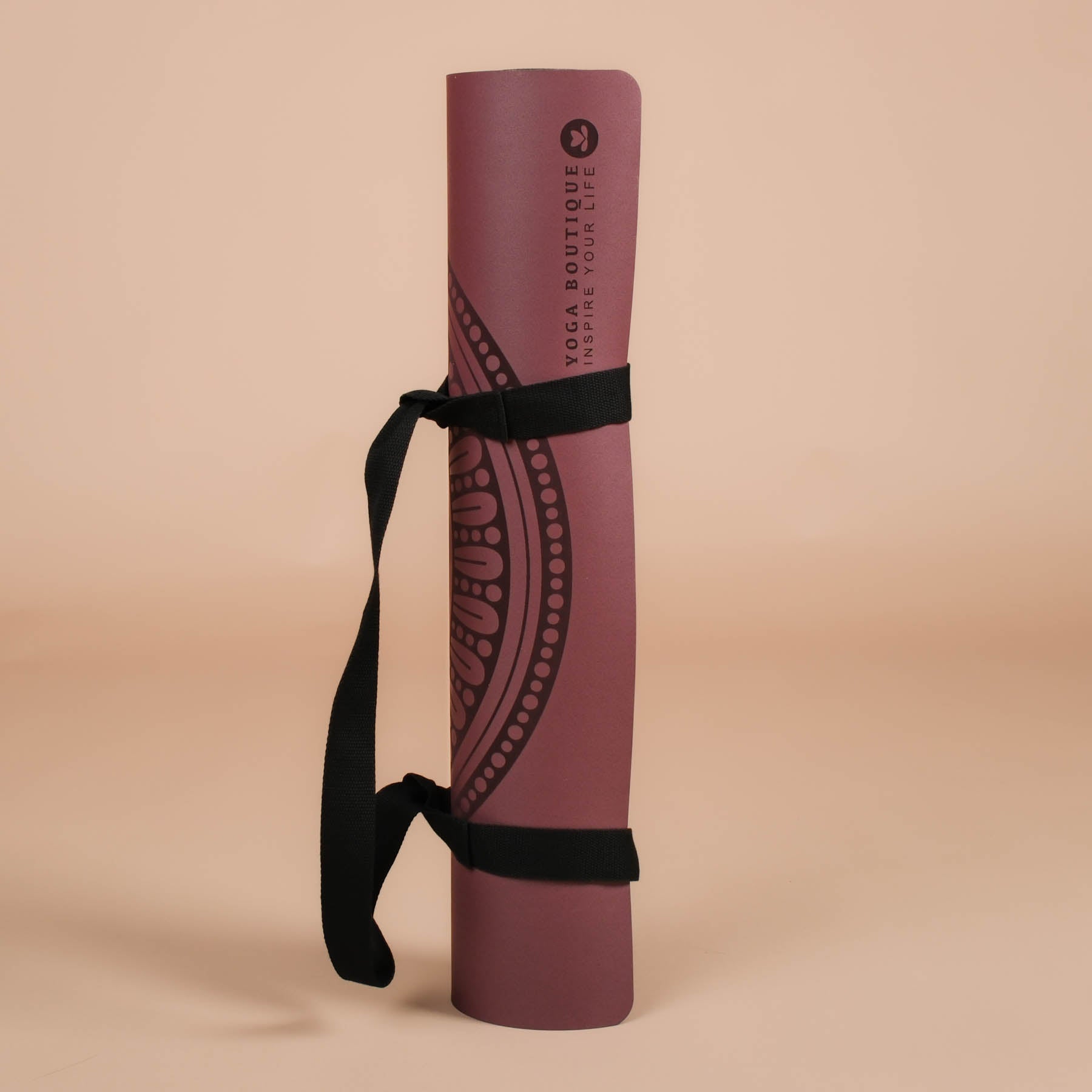 Tappetino da yoga SuperGrip 2.0 Mandala molto antiscivolo in gomma naturale con buona aderenza
