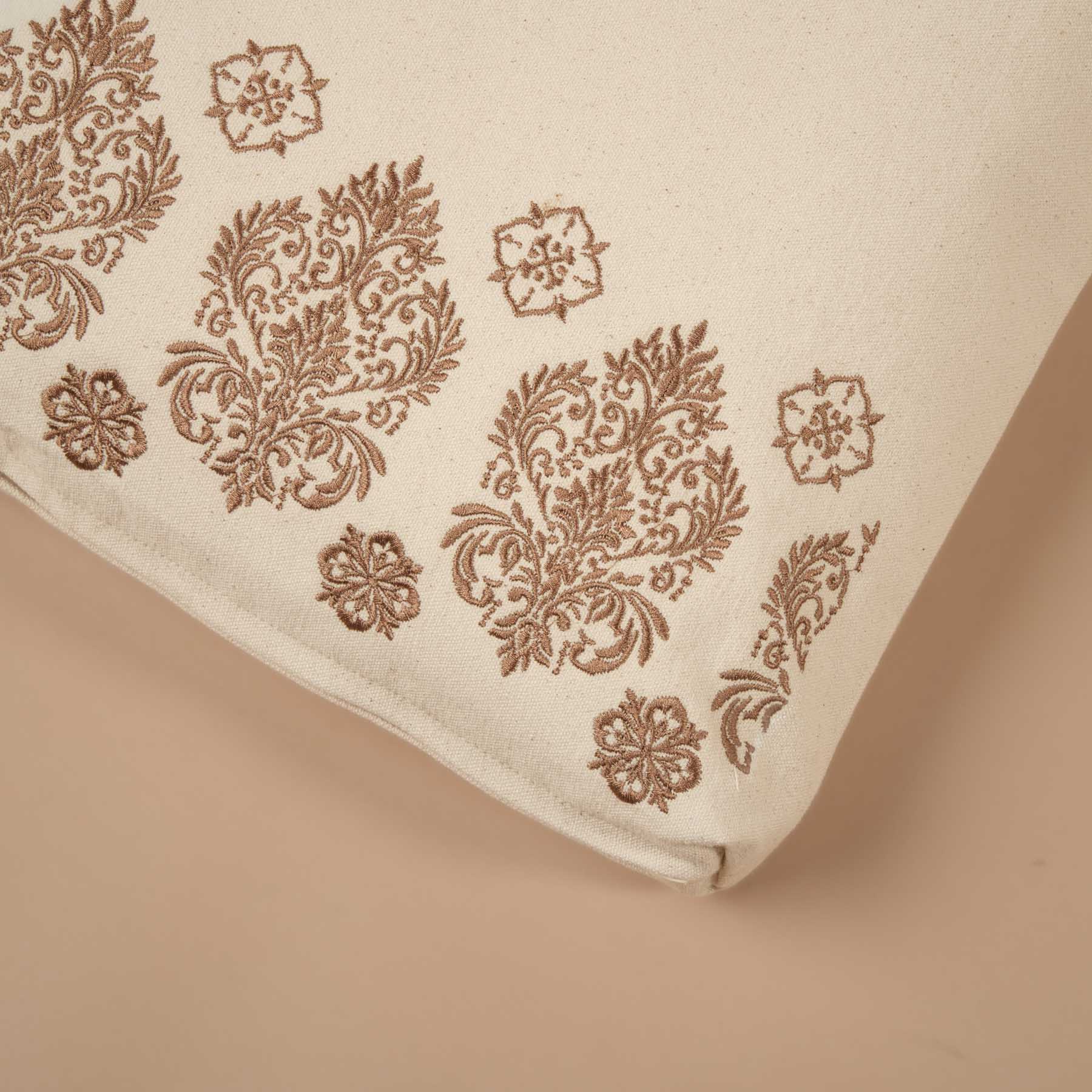 Tappeto da meditazione Zabuton Fleur-de-Lys marrone