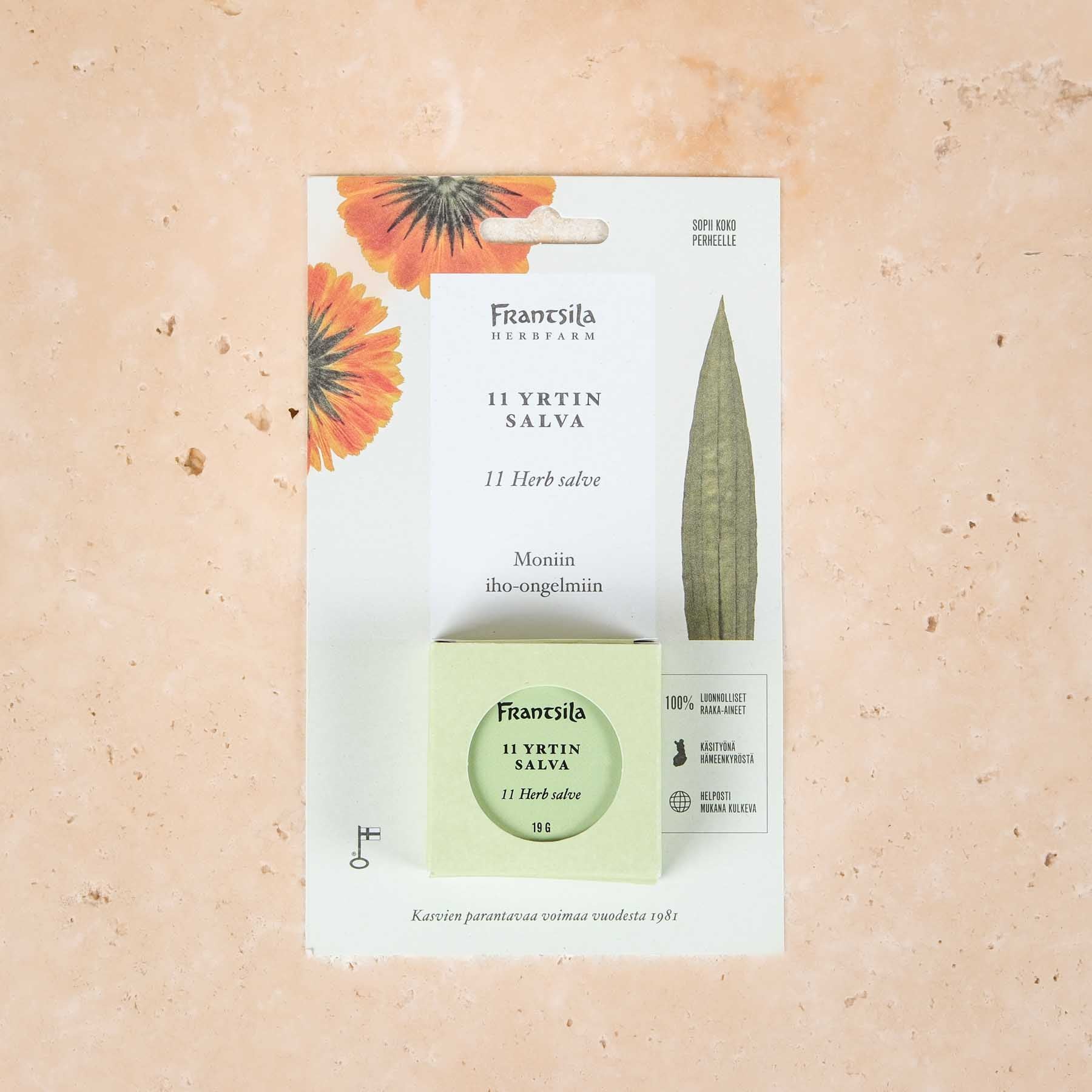 L'unguento alle 11 erbe è stato anche soprannominato "unguento miracoloso". Lenisce e rivitalizza la pelle e la aiuta a rinnovarsi più rapidamente.