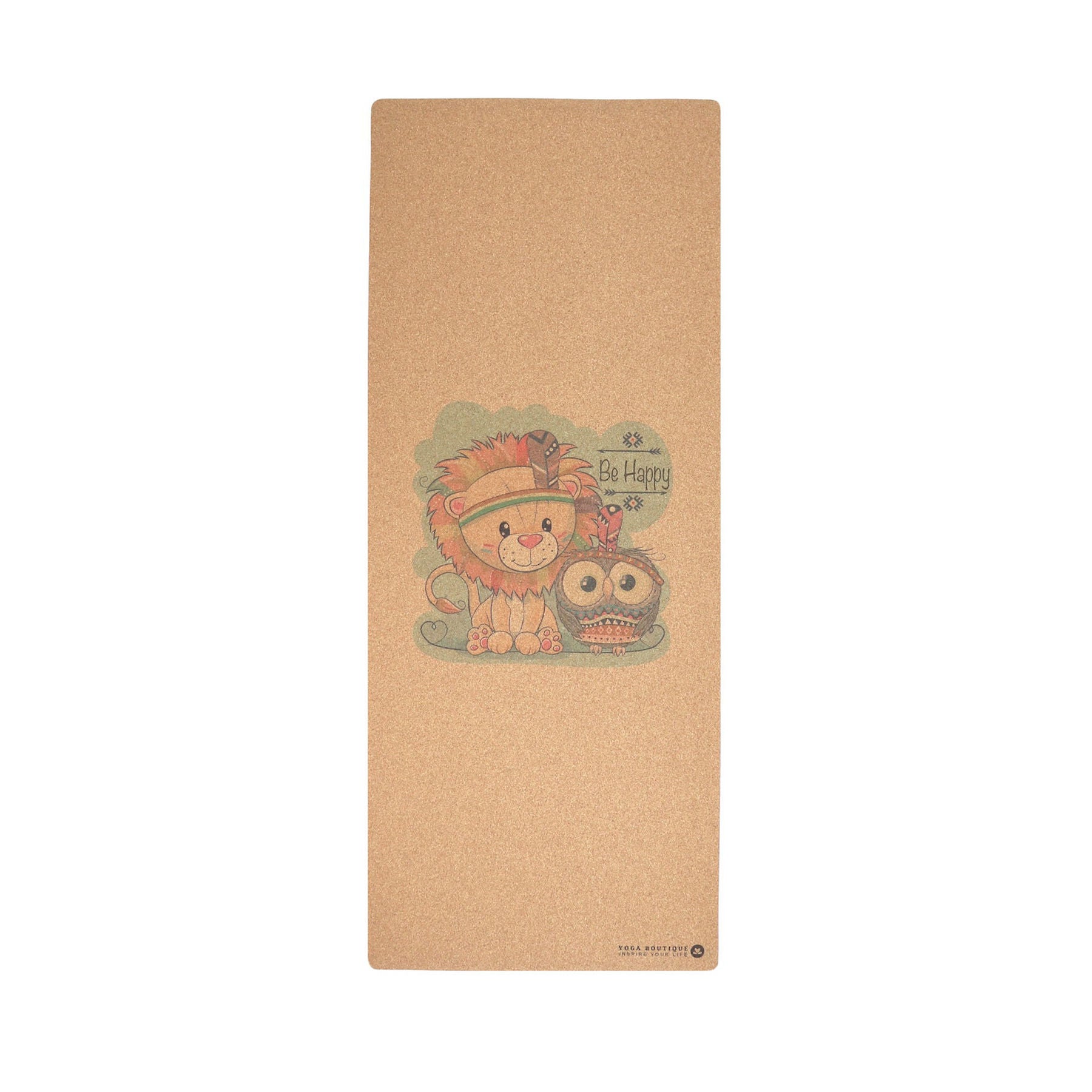 Tappetino yoga per bambini "Sii felice