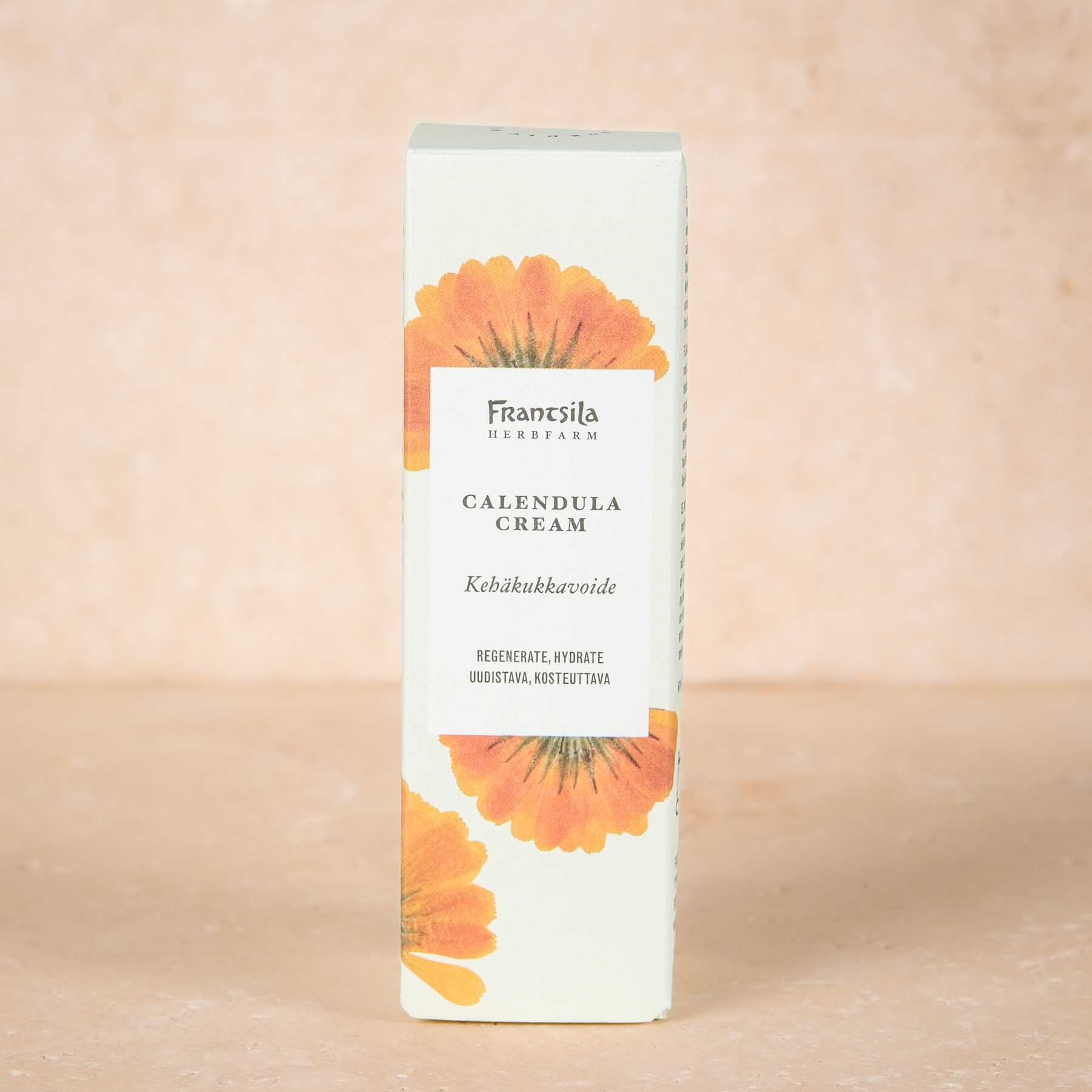 Confezione della crema alla Calendula