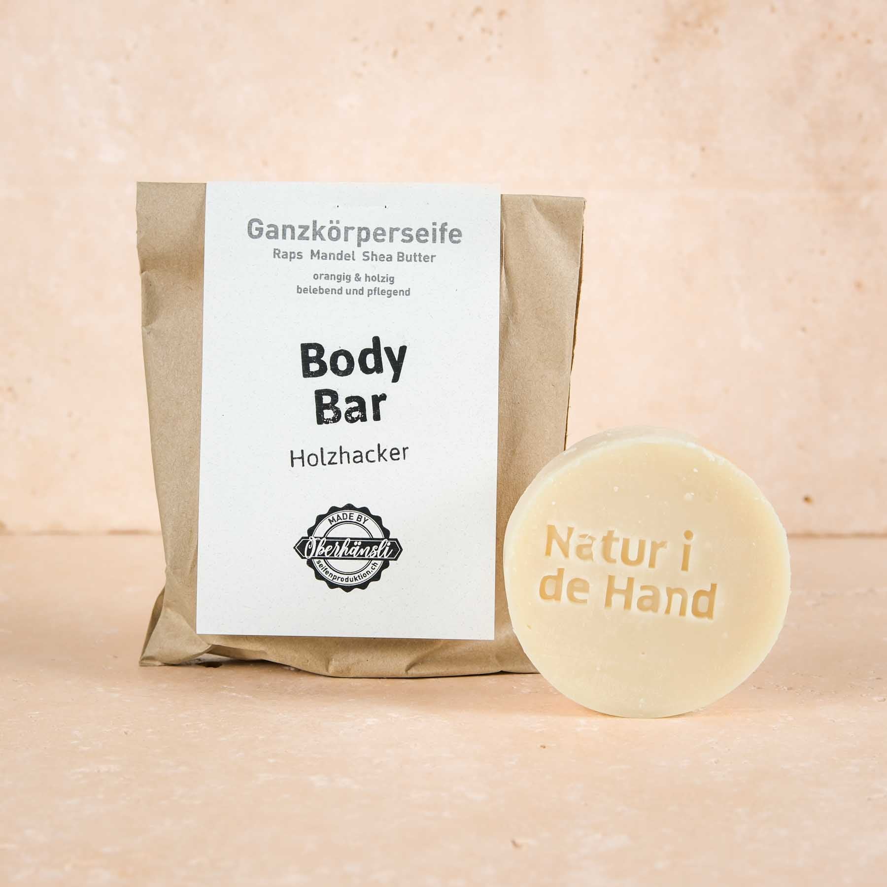 Sapone per il corpo - Barra per il corpo - Tritalegna