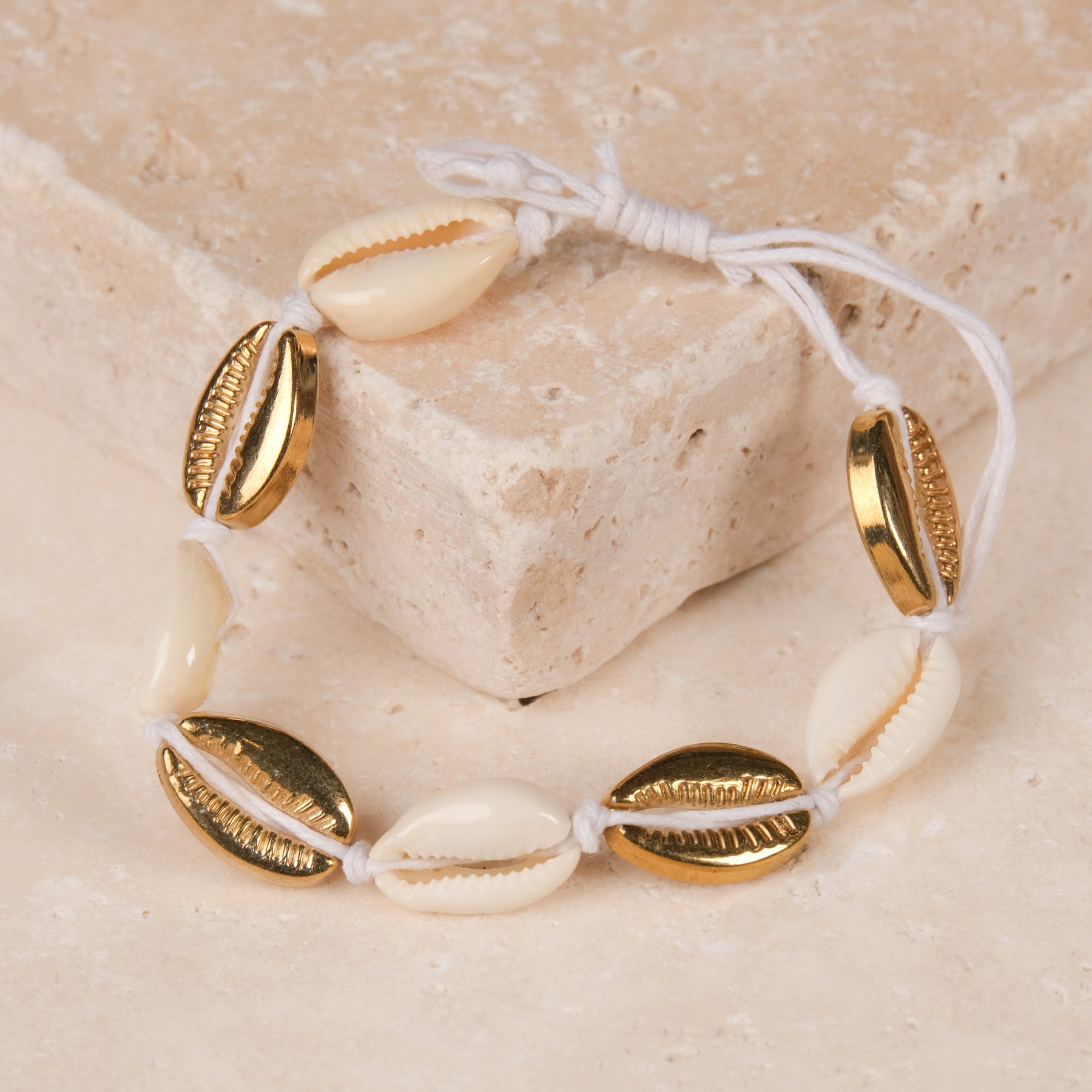 Bracciale in conchiglia Kauri
