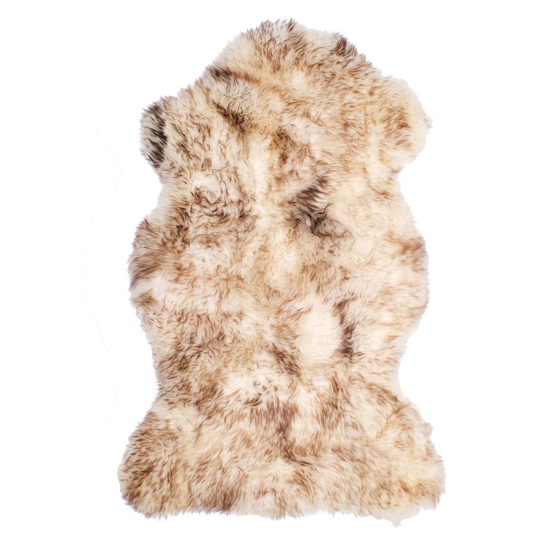 Pelle di agnello Merino Stracciatella fiammata