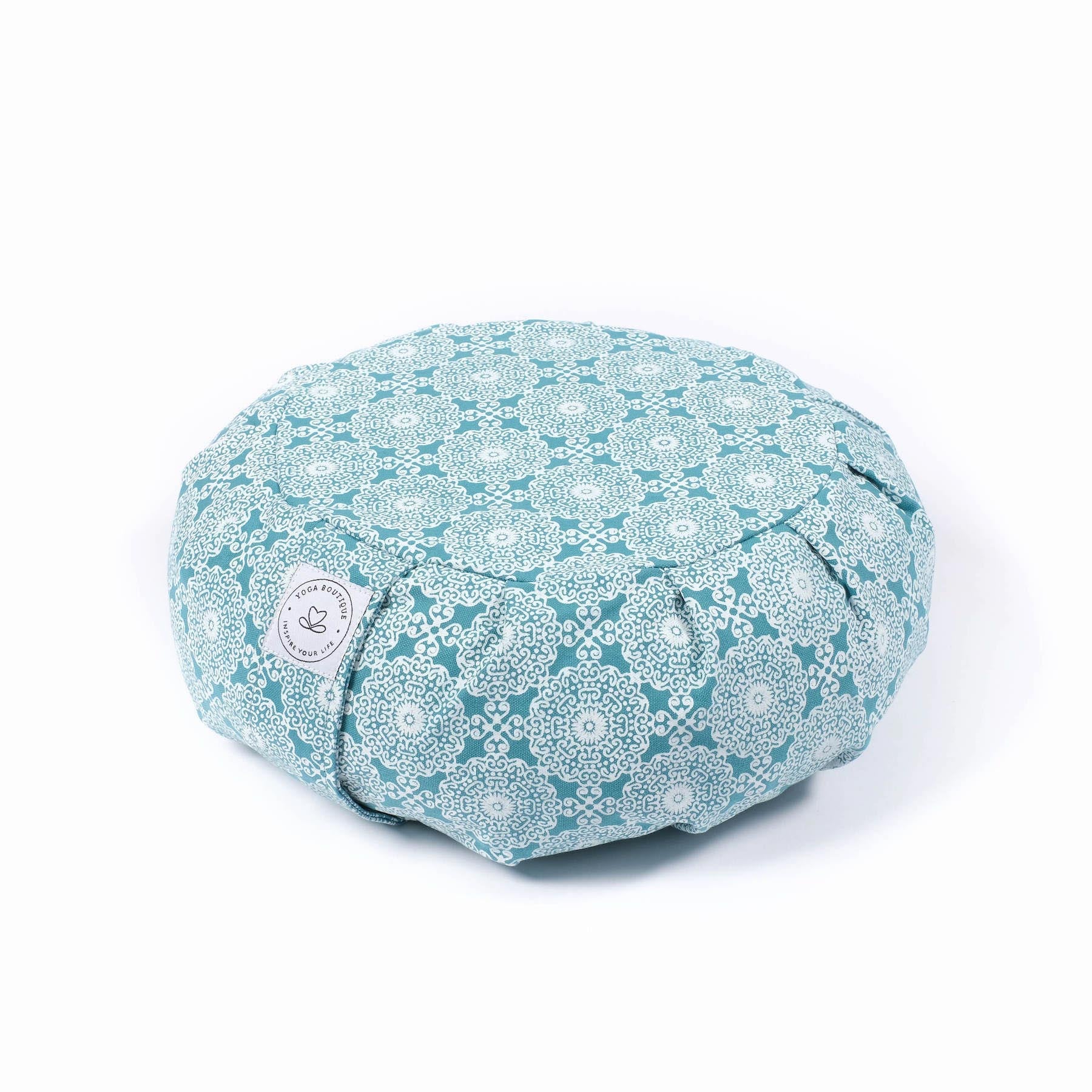 Cuscino da meditazione Zafu Indian Dream turchese