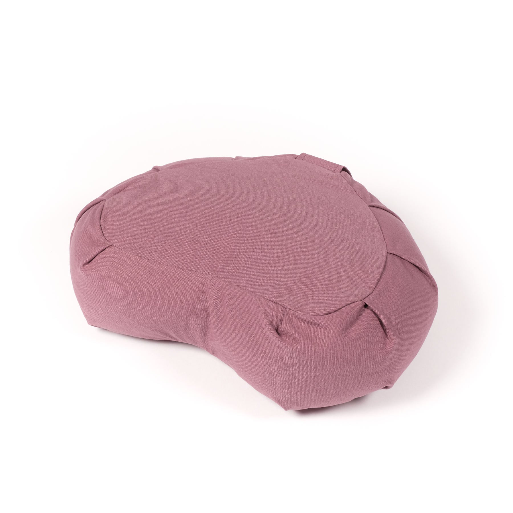 Cuscino da meditazione Mezza Luna Zafu uni malva
