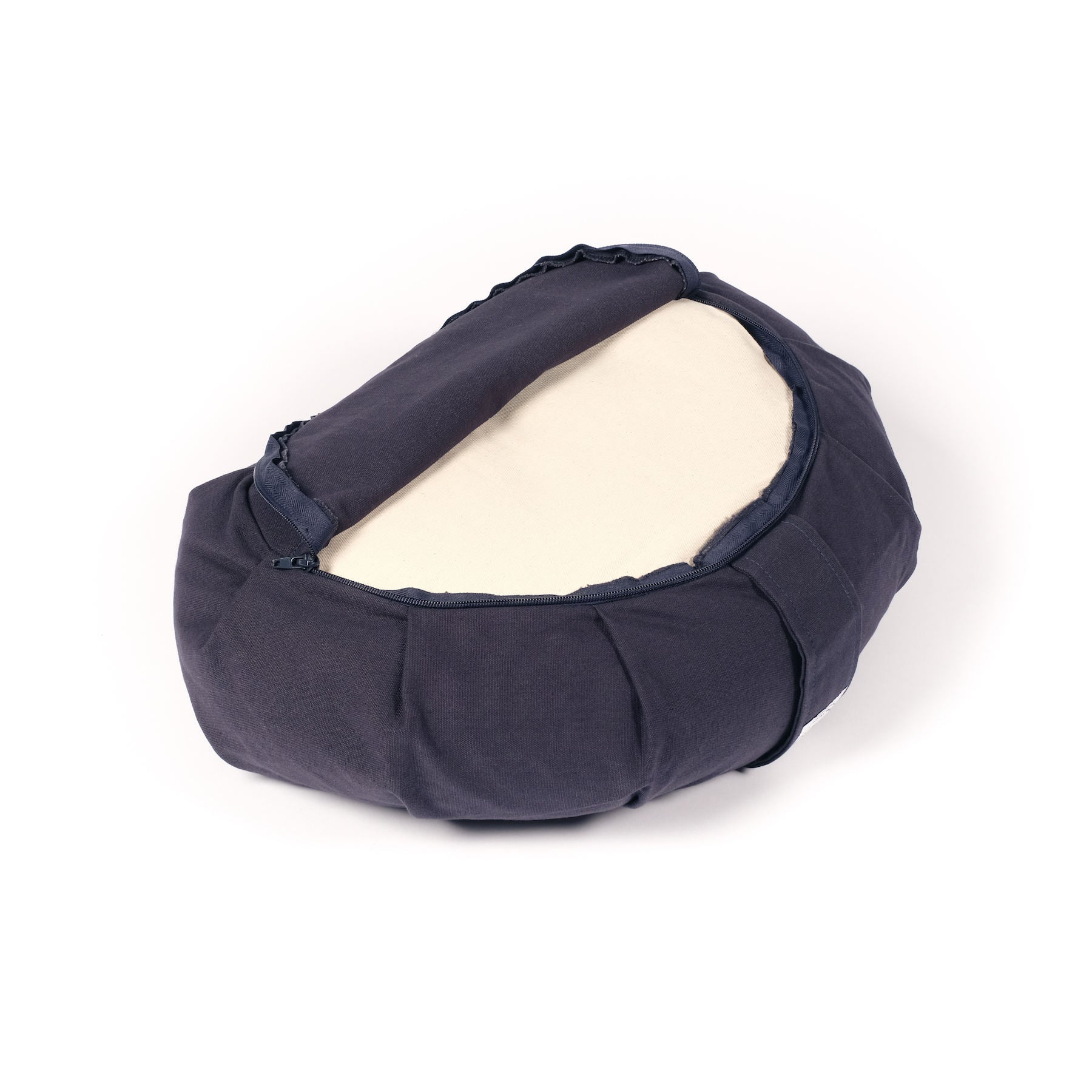 Cuscino da meditazione Mezza Luna Zafu uni navy