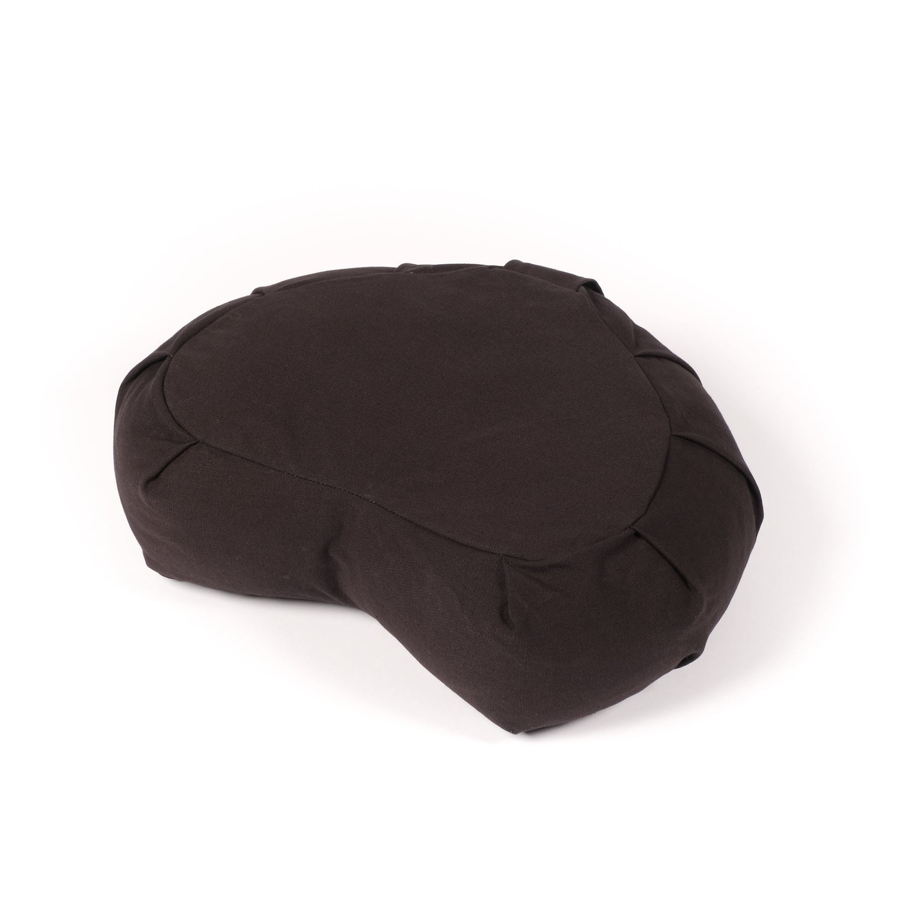 Cuscino da meditazione Mezza Luna Zafu uni nero
