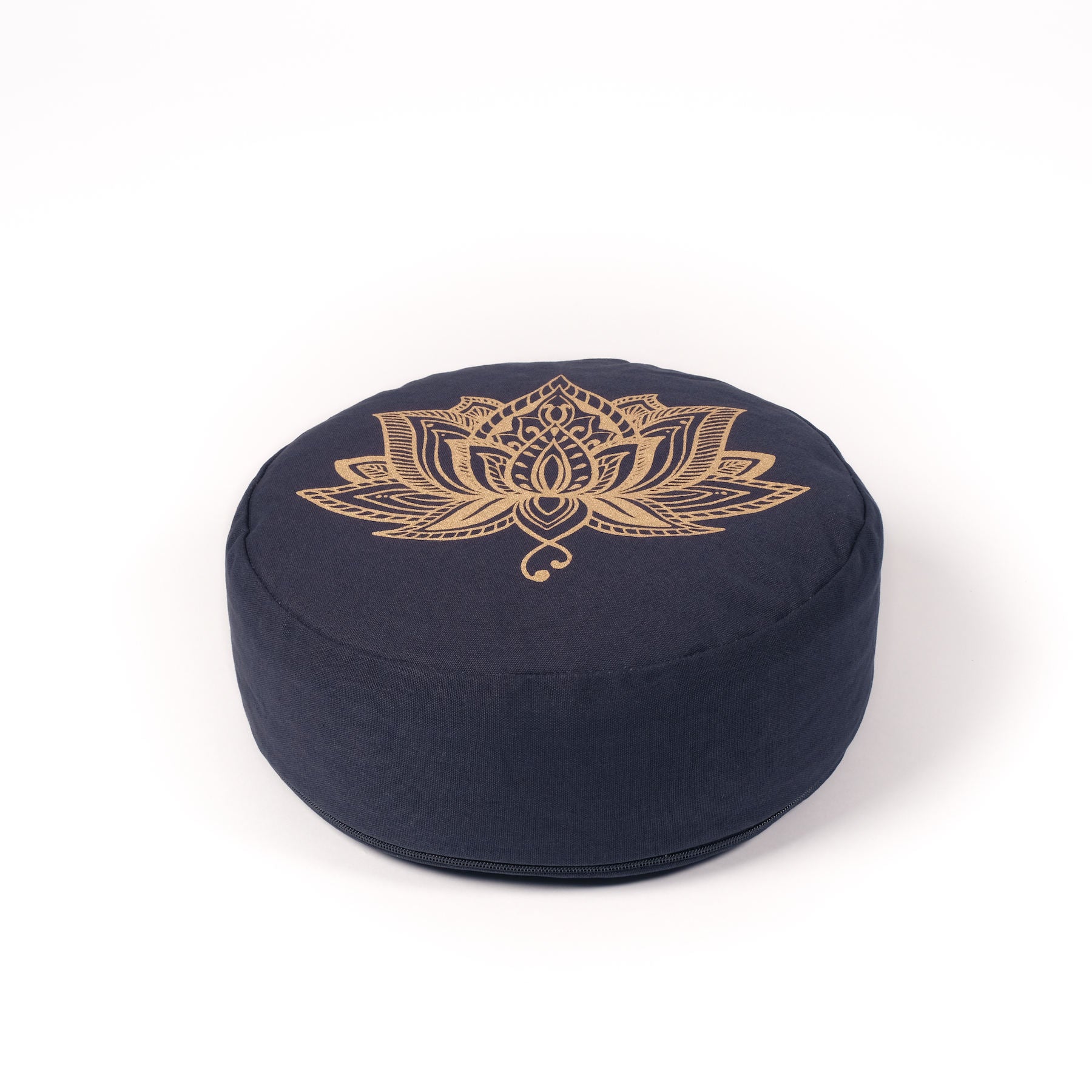 Cuscino da meditazione Lotus SMALL Cotone organico navy