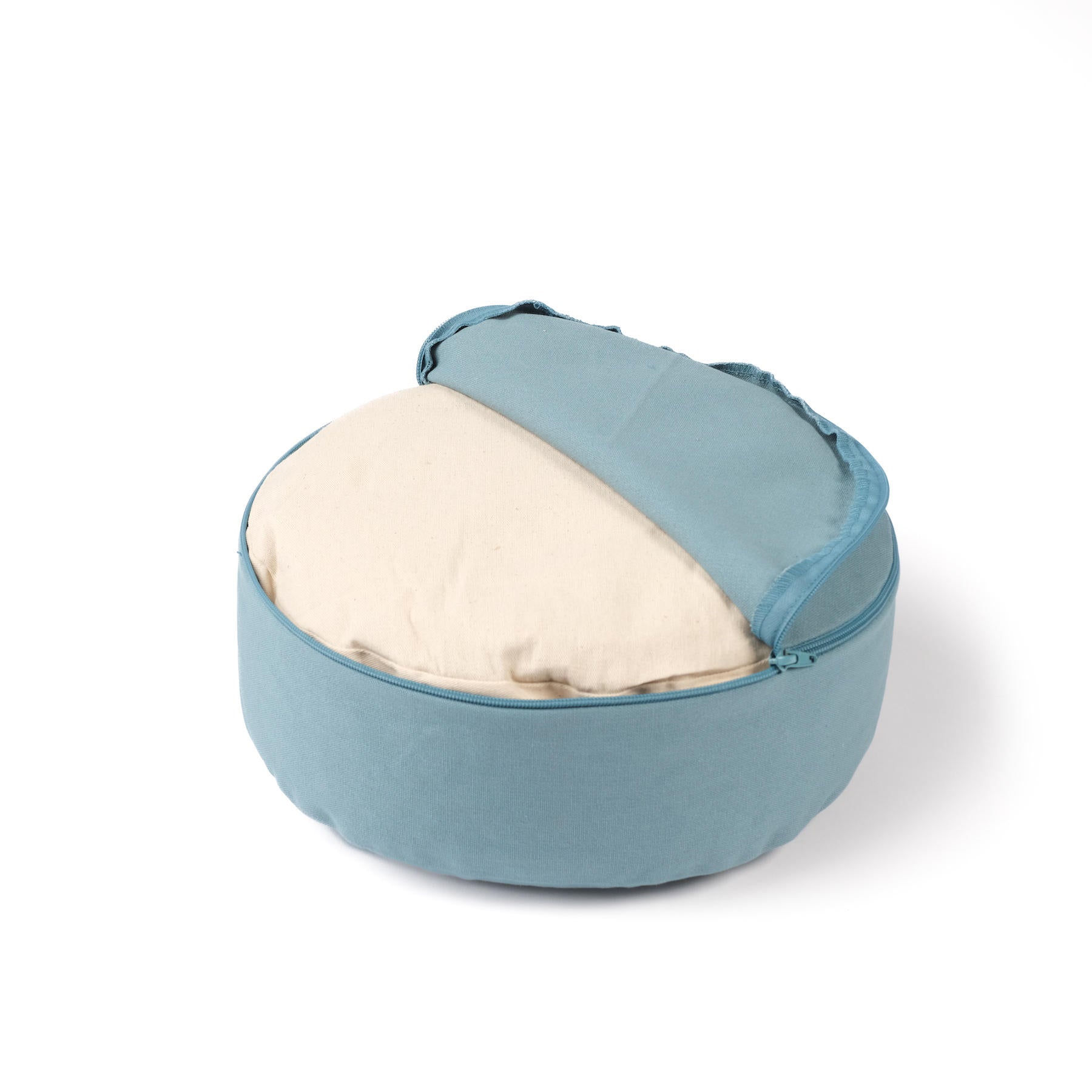 Cuscino da meditazione Lotus SMALL verde acqua Cuscino da viaggio