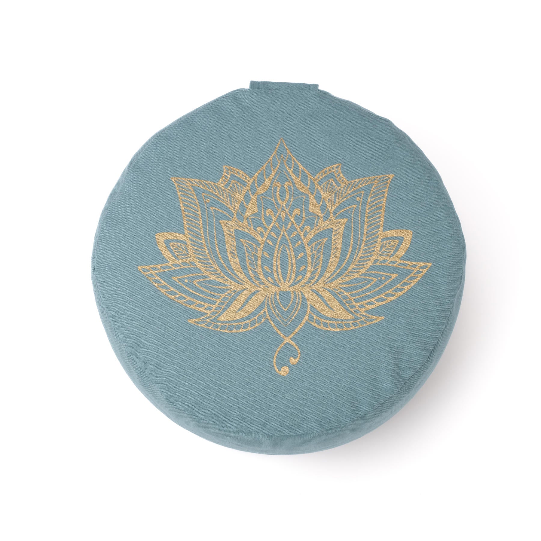 Cuscino da meditazione Lotus SMALL verde acqua Cuscino da viaggio
