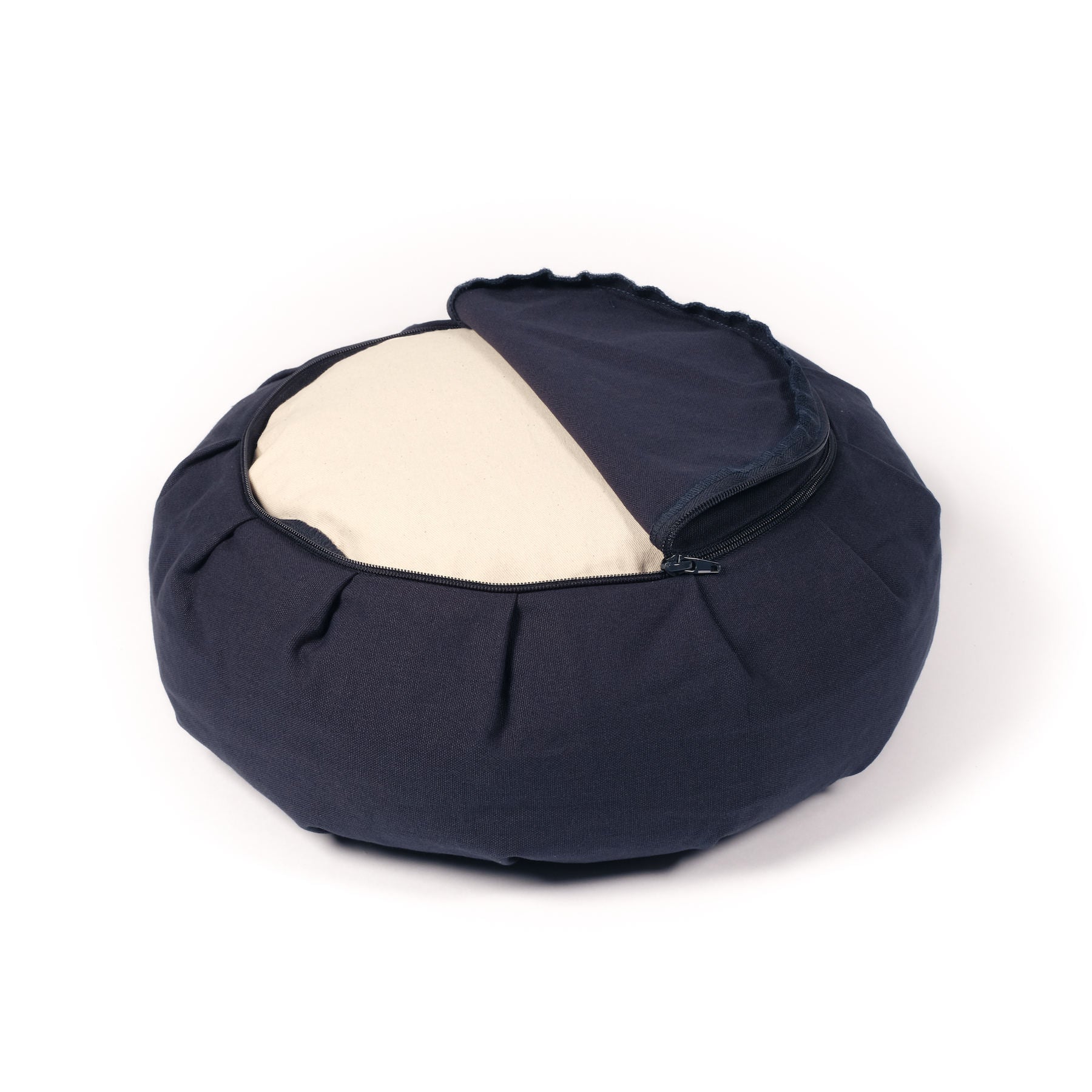 Cuscino da meditazione Zafu Lotus navy
