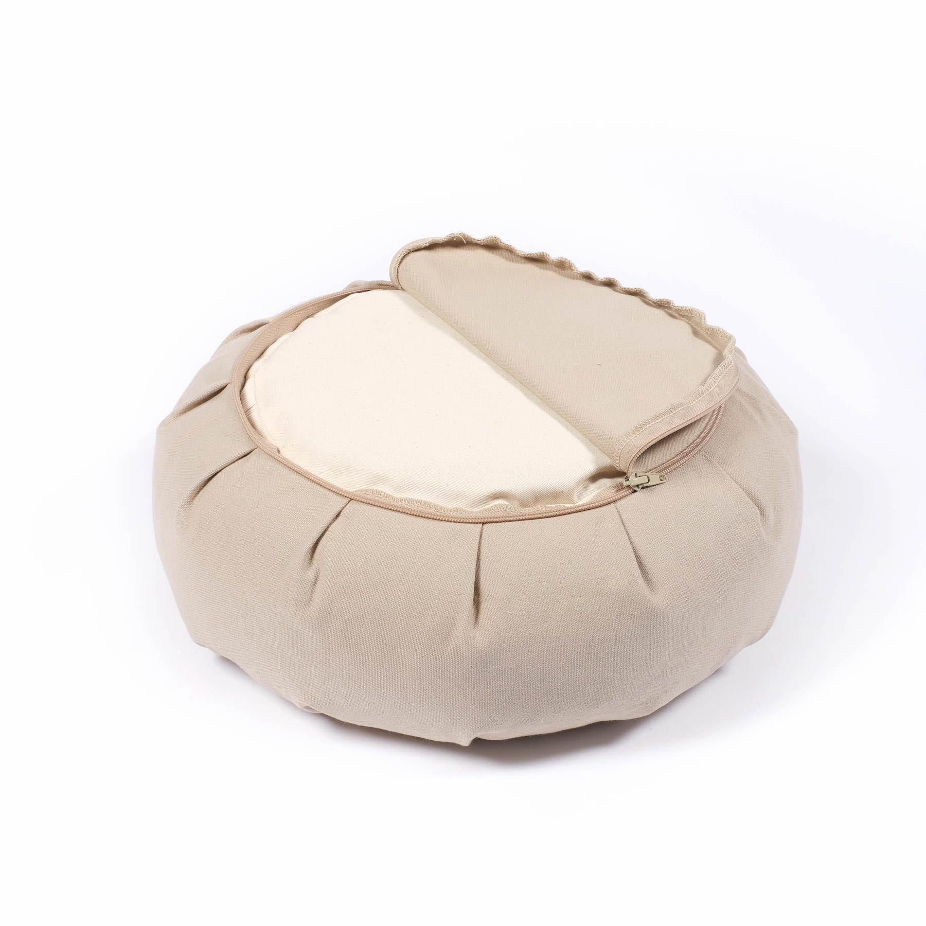 Cuscino da meditazione Zafu Mandala OM sabbia