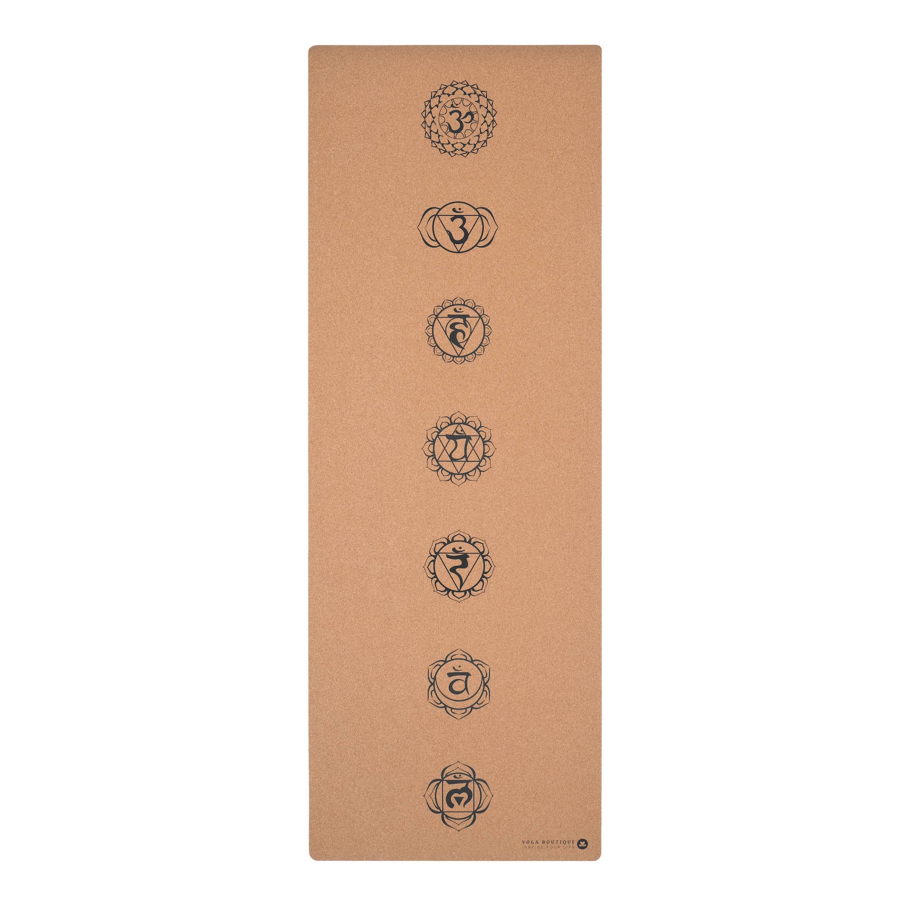 Tappetino da yoga Chakra in sughero