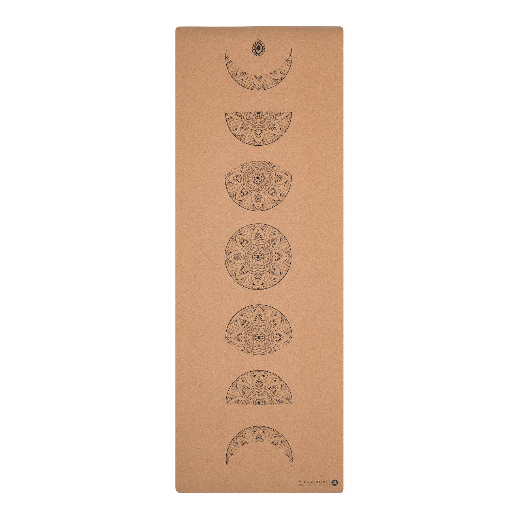 Tappetino da yoga in sughero Mandala Moon